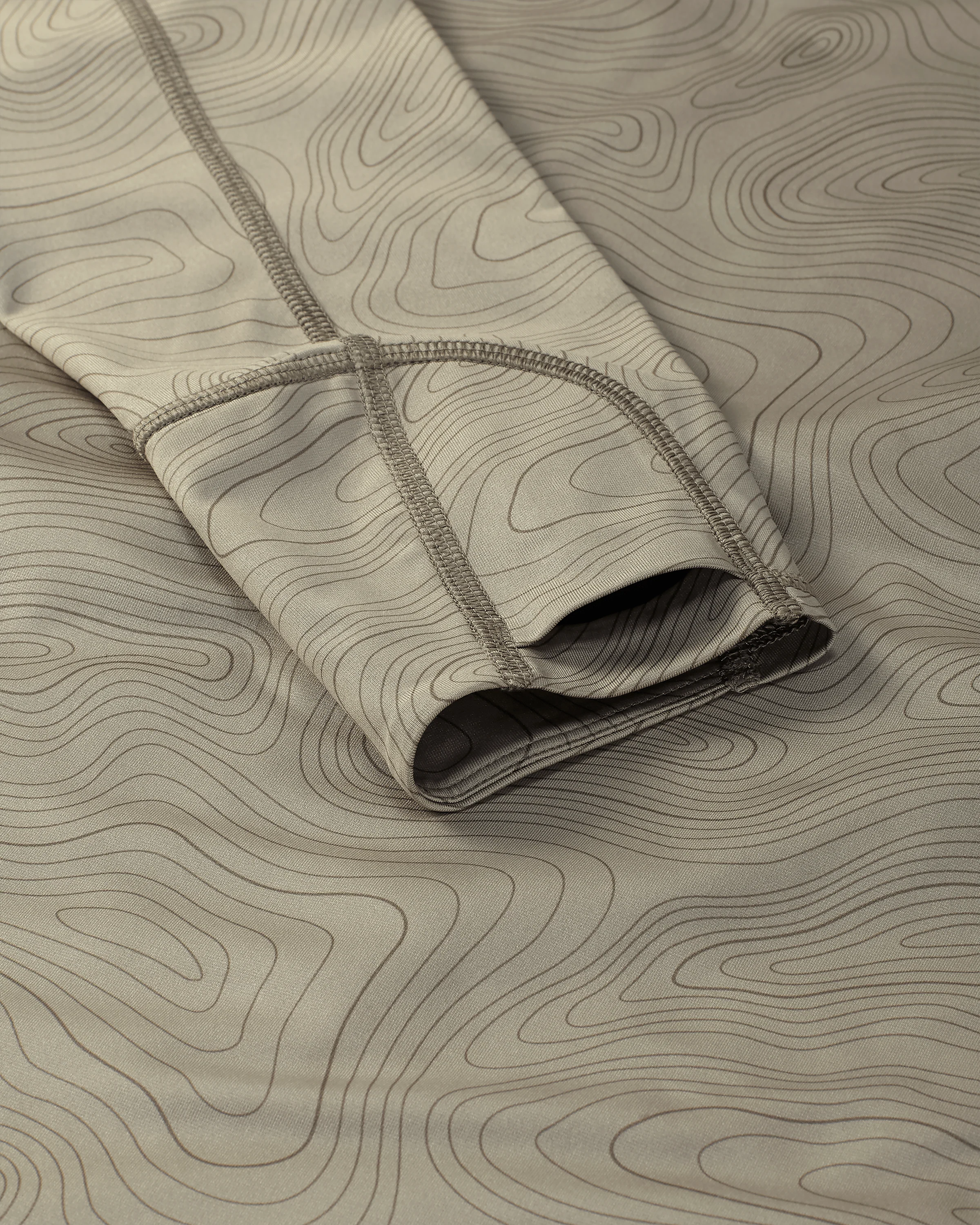 Gila LS Hoodie | Bone Topo Print