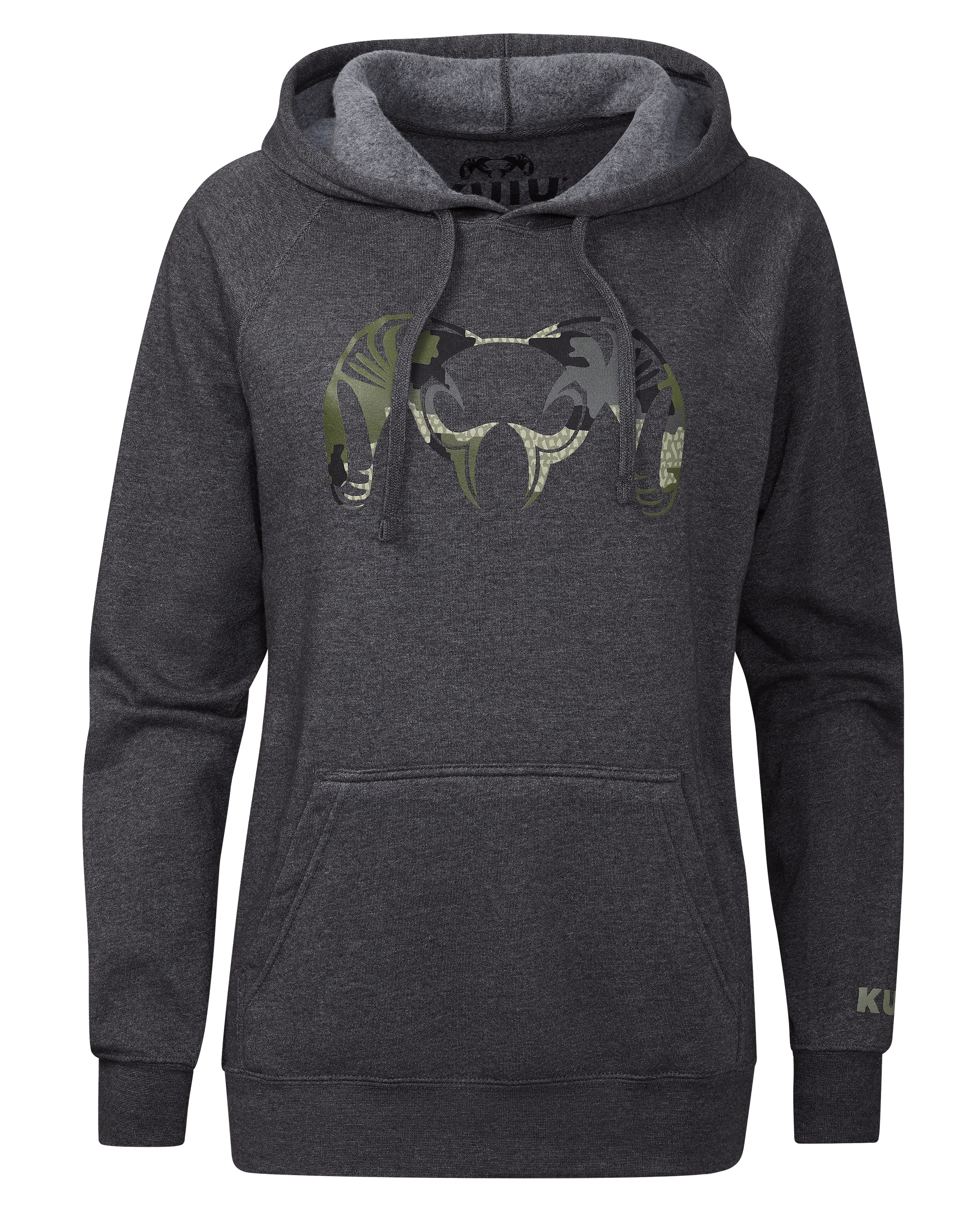 Women's Camo Big Ram Hoodie | Verde