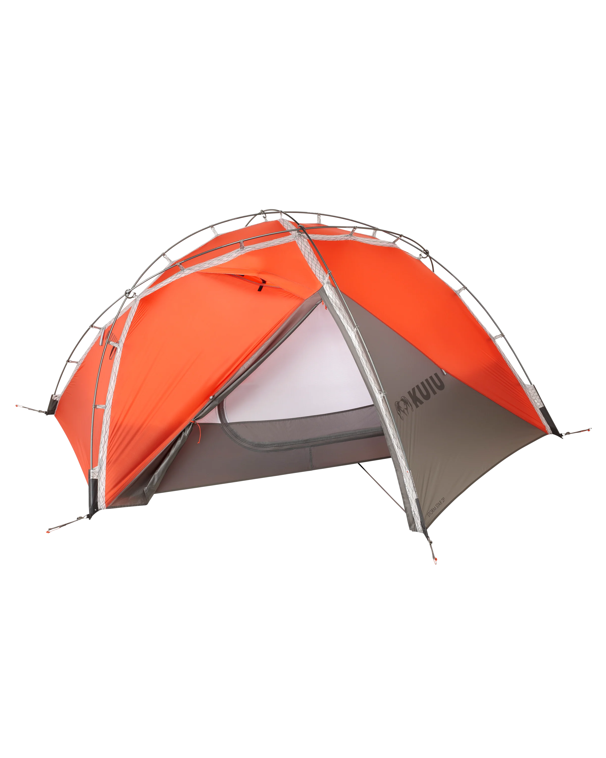 Storm Star 2 Person Tent Set | Gunmetal-Orange