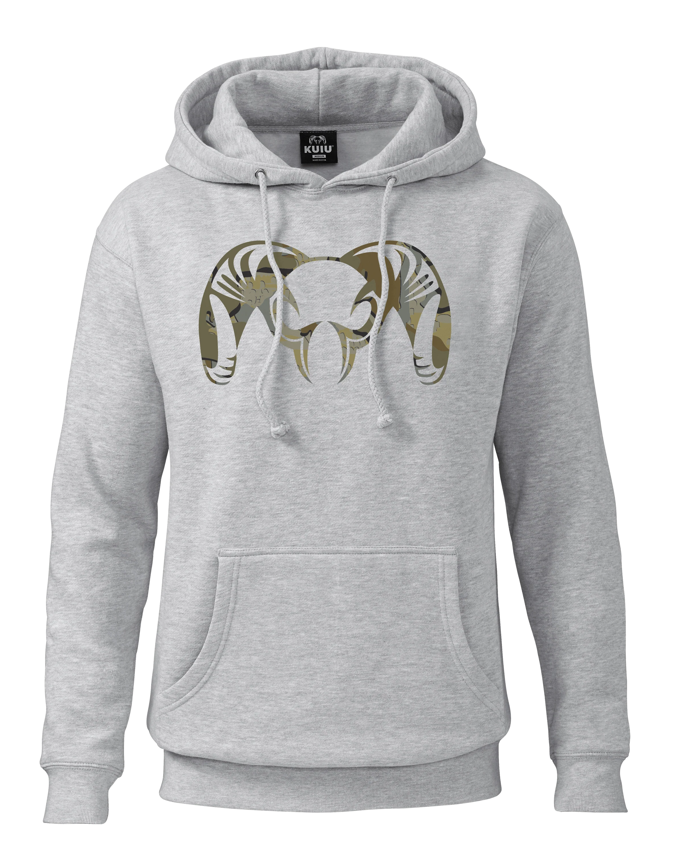 Valo Ram Hoodie | Heather Grey