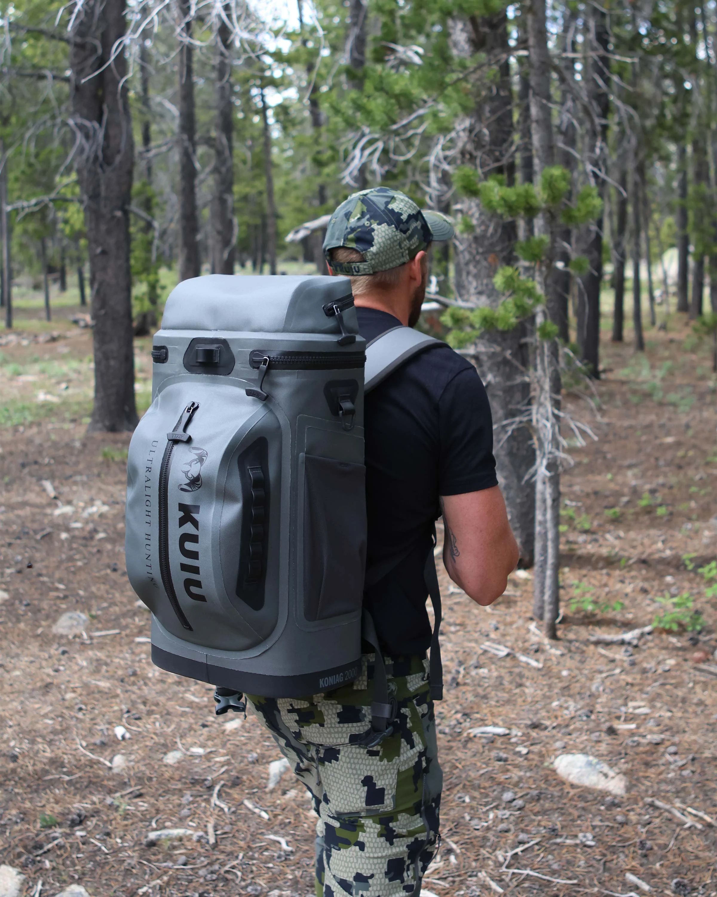 Koniag 2000 Cooler Backpack | Stone