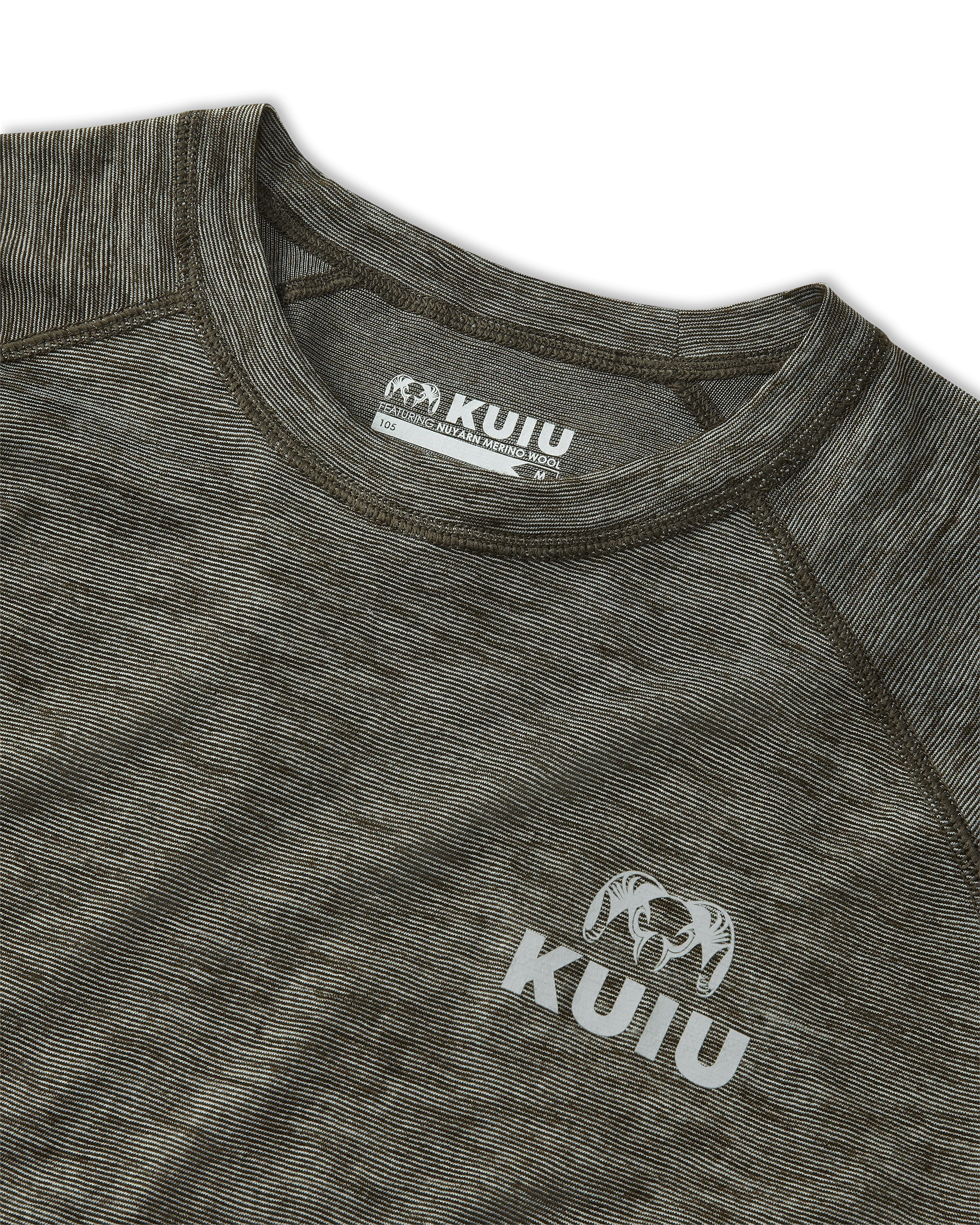 Active Merino 105 SS Crew-T | Evergreen