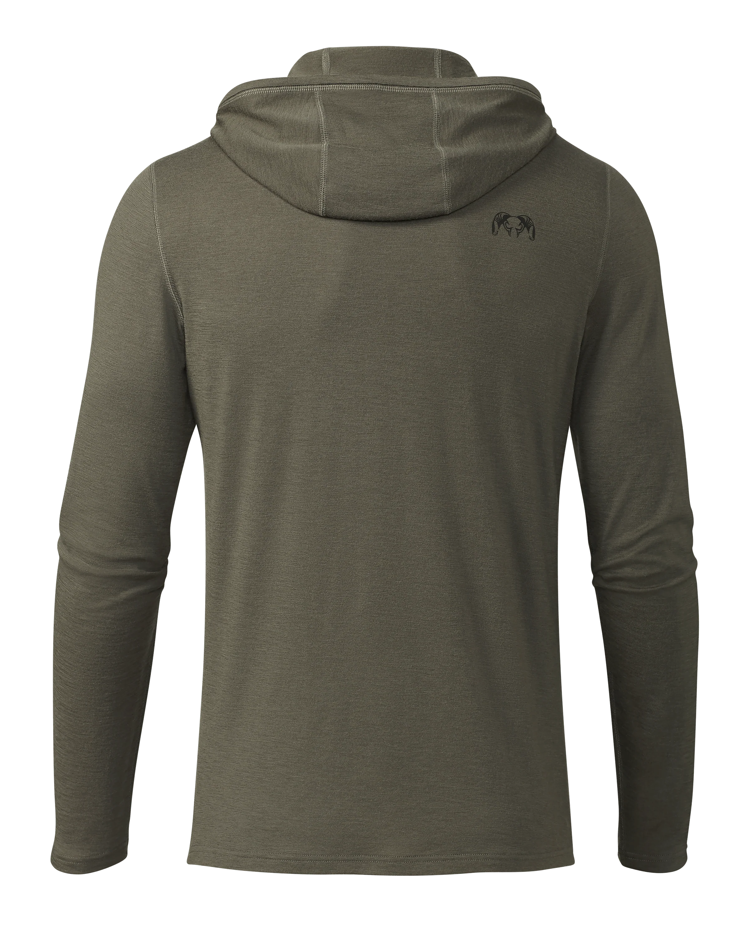 ULTRA Merino 120 LT LS Hoodie | Ash