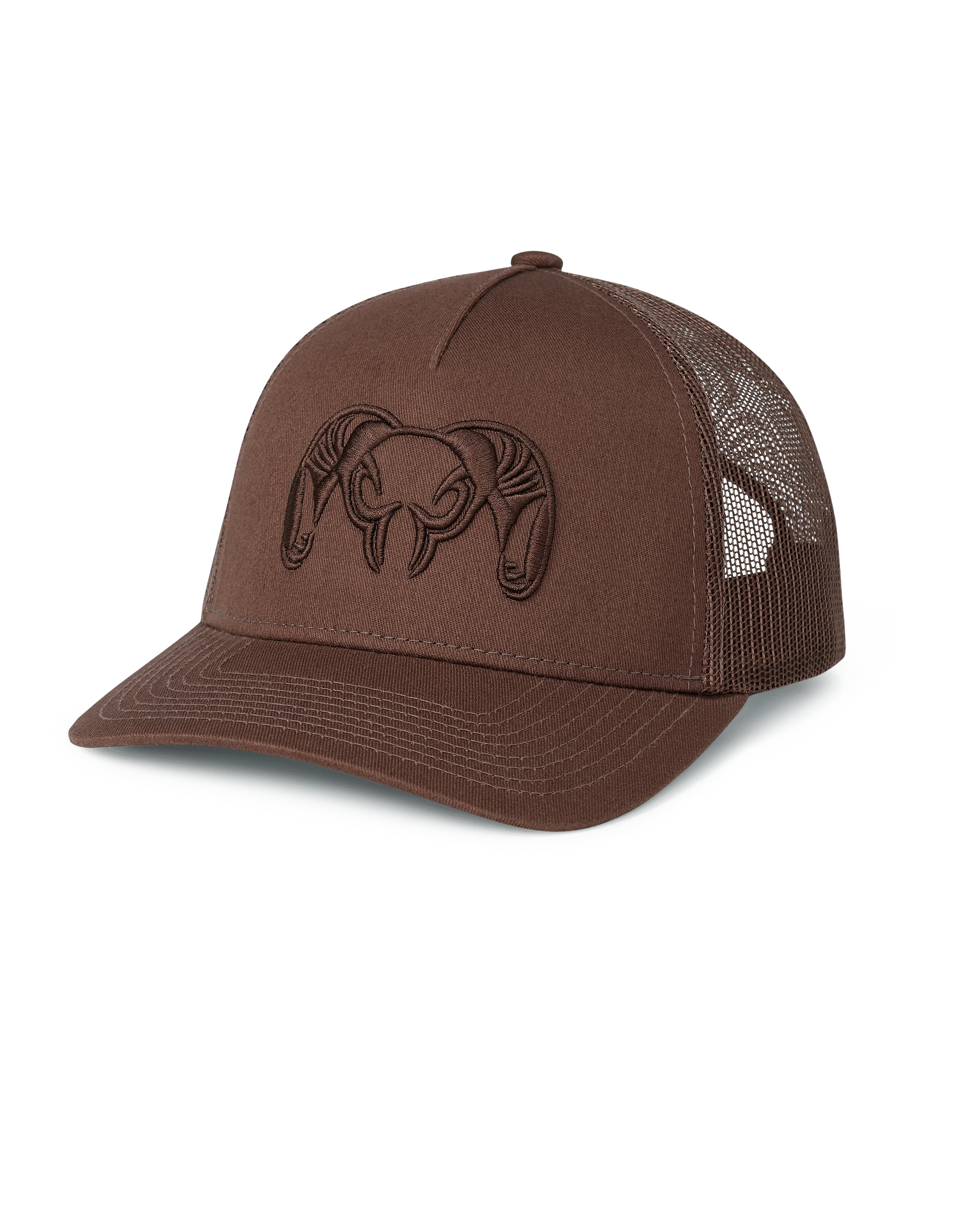 KUIU 3D Embroidered Ram Hat | Brown