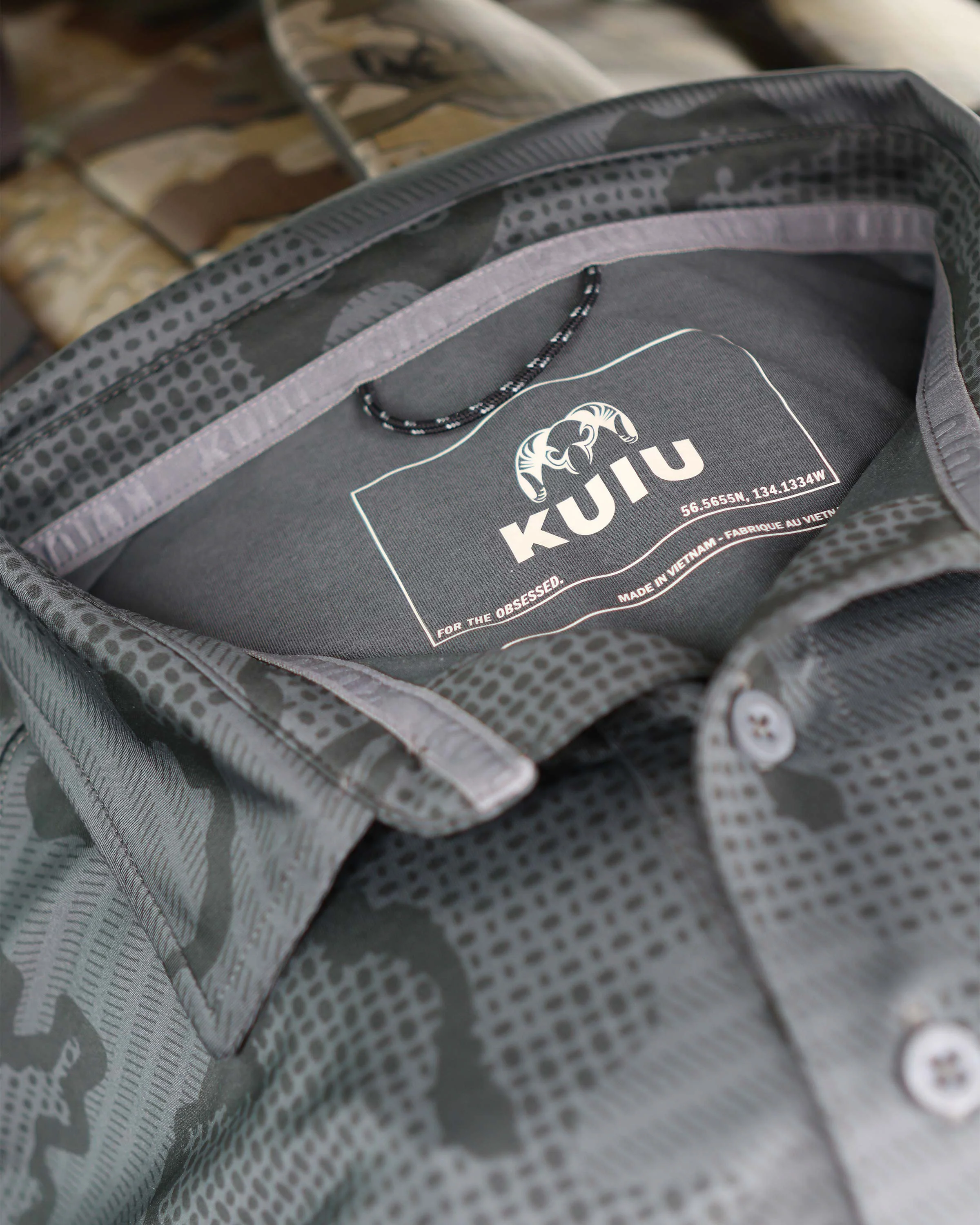 KUIU Performance Polo | Dark Sage Tonal
