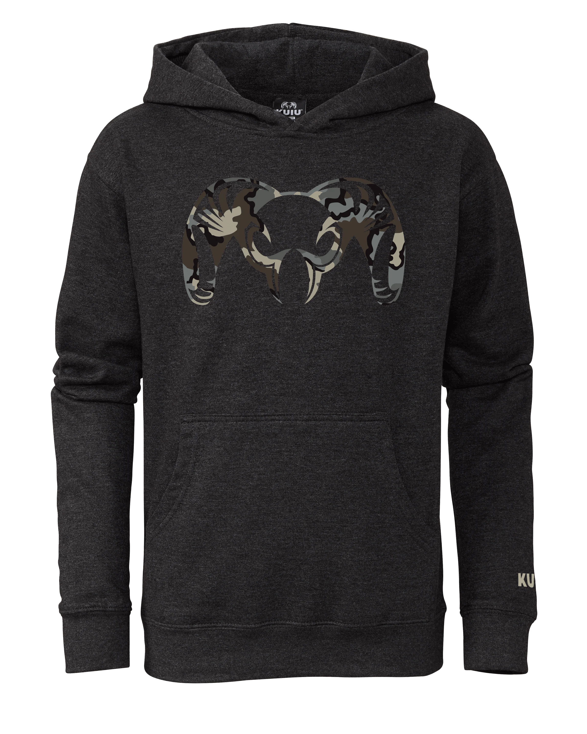Youth Camo Big Ram Hoodie | Vias