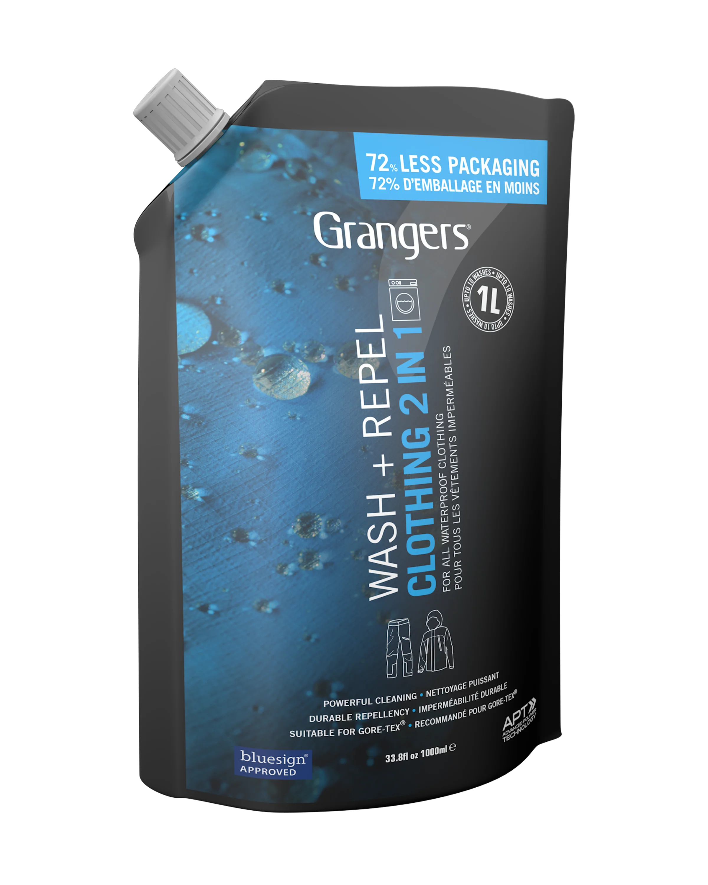 Grangers Wash + Repel Clothing 2In1 1000Ml