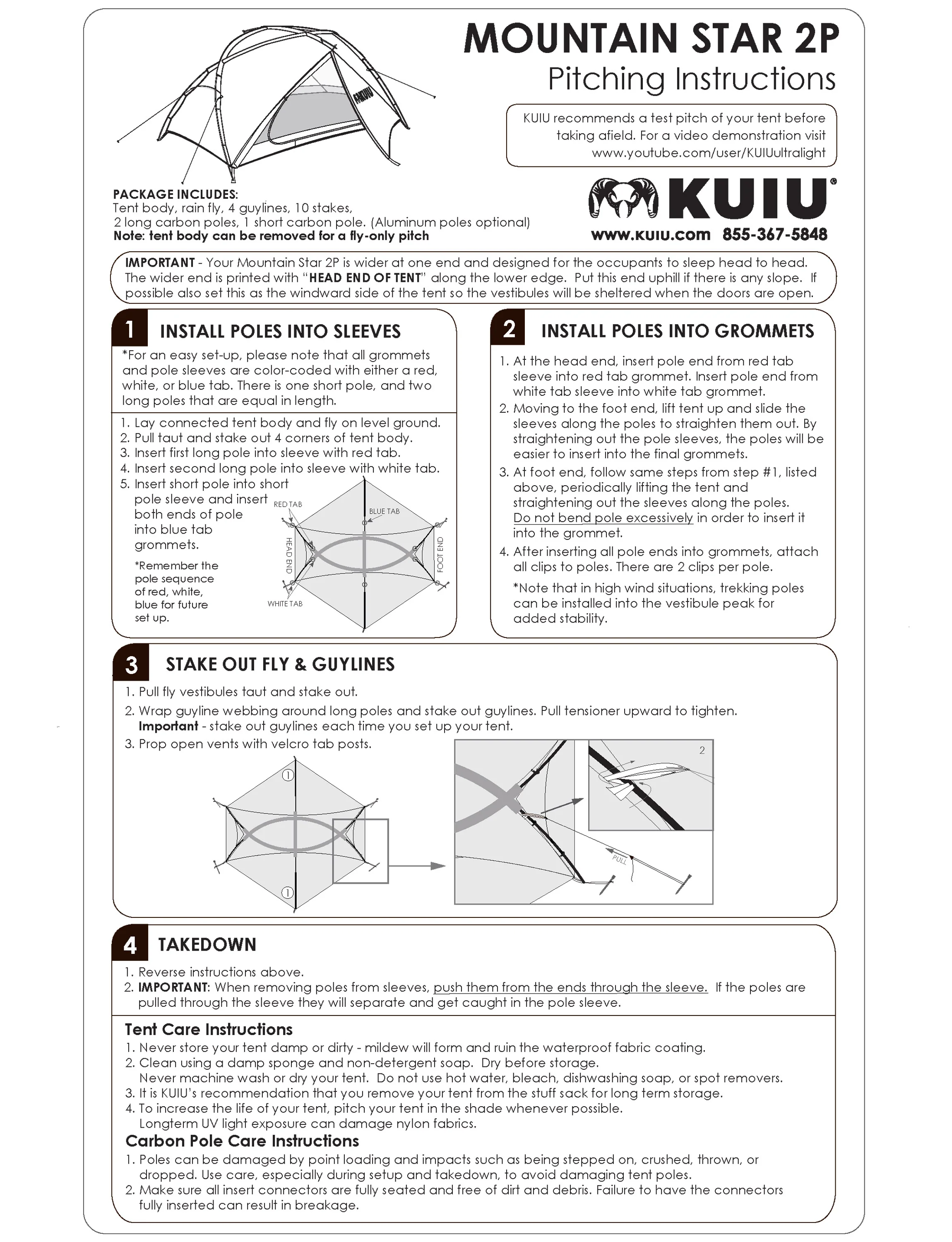 Mountain Star 2 Person Tent | Gunmetal-Camel