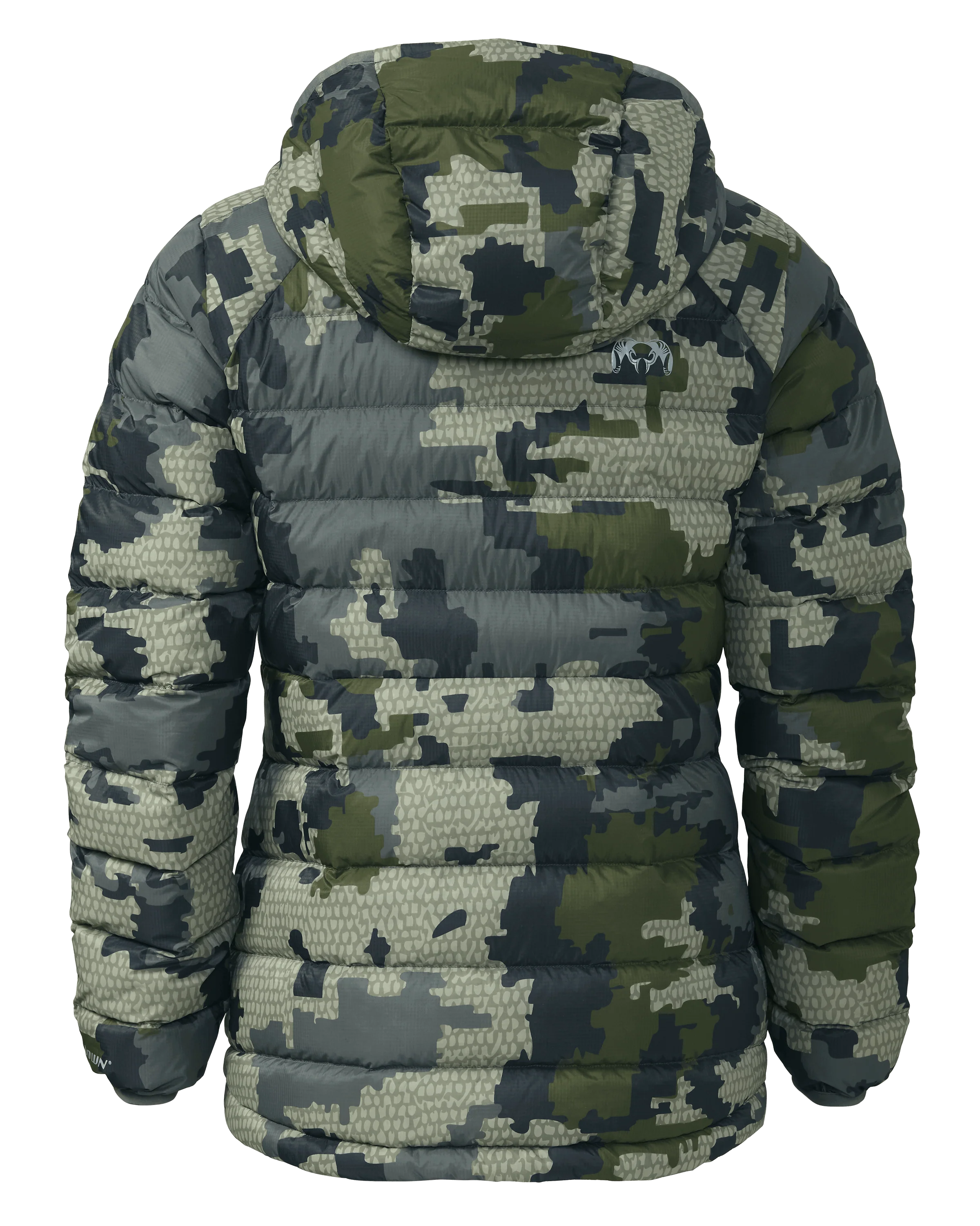 Women's Super Down LT Hooded Jacket | Verde