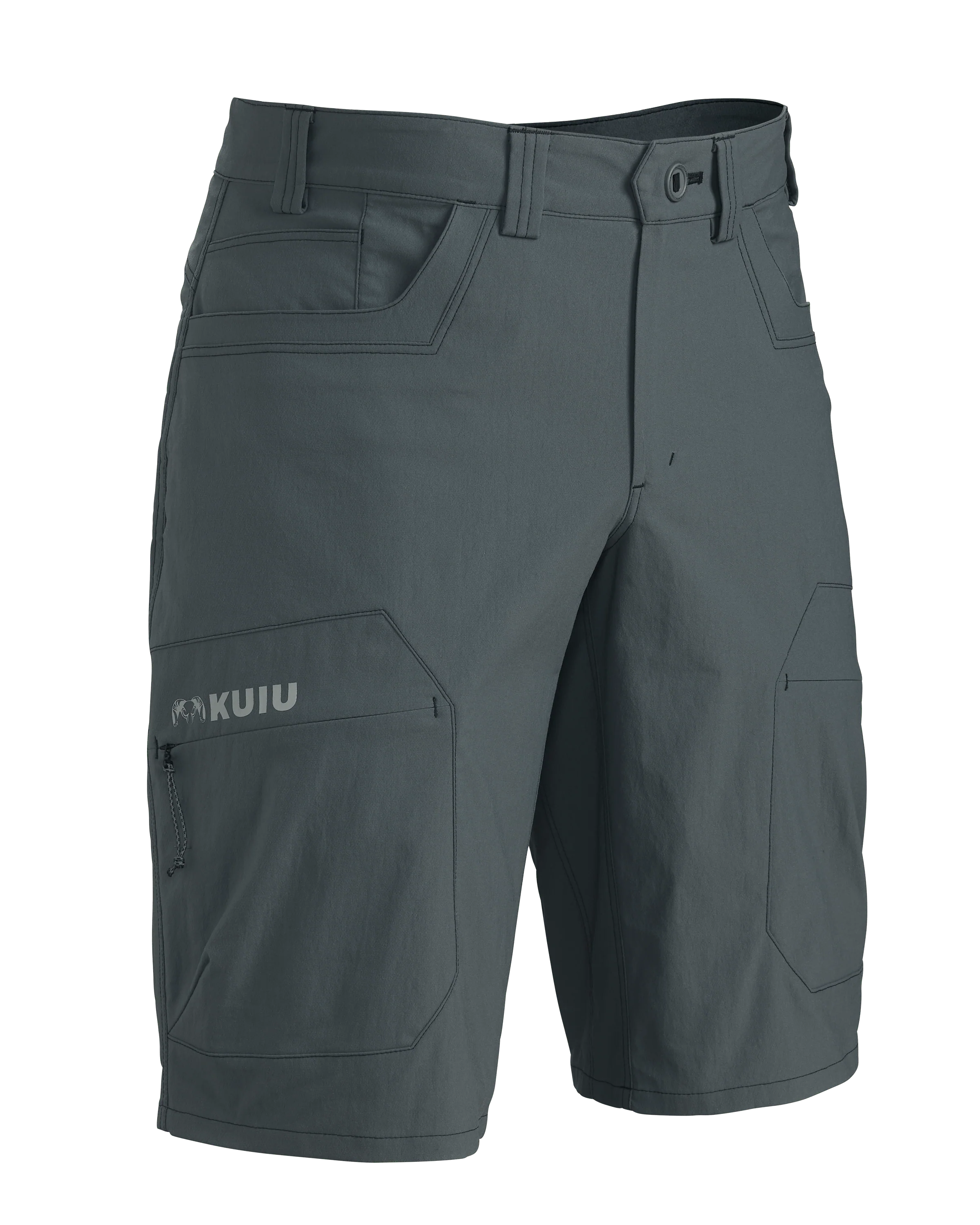 KUIU Kutana Stretch Woven 13″ Short | Gunmetal