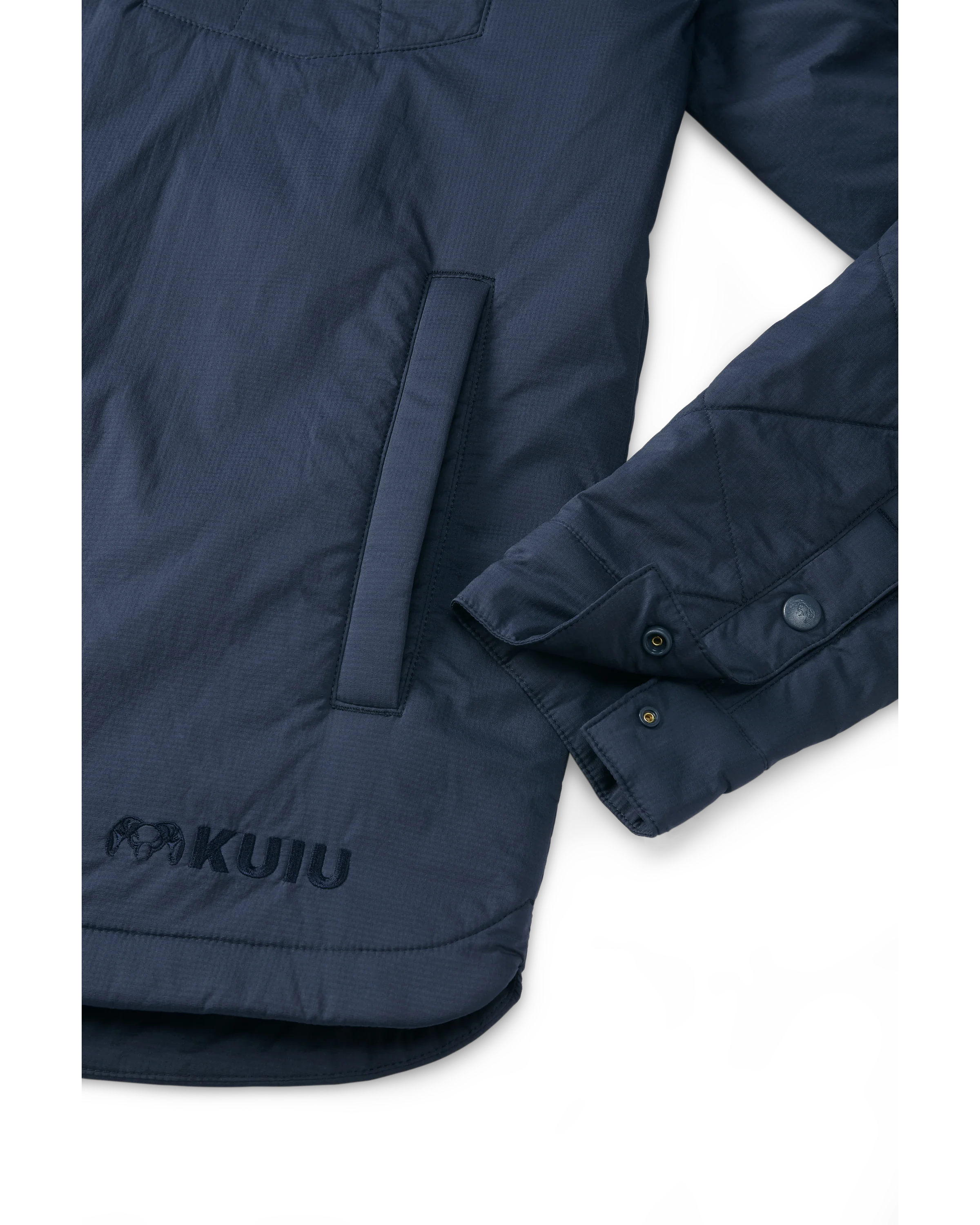 Base Camp Insulated Snap Shirt | Steel Blue