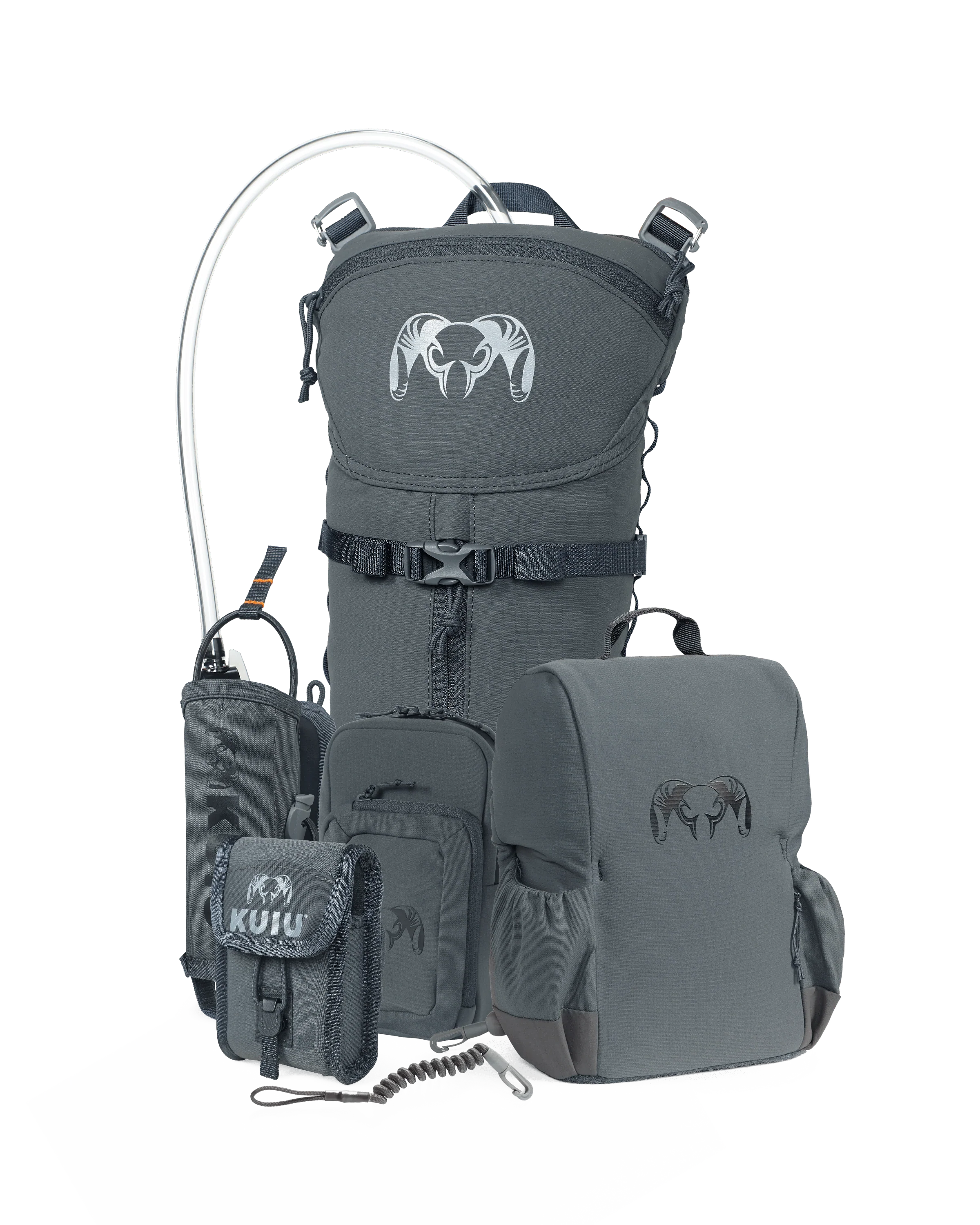 PRO Bino Field Ready Set | Steel Grey