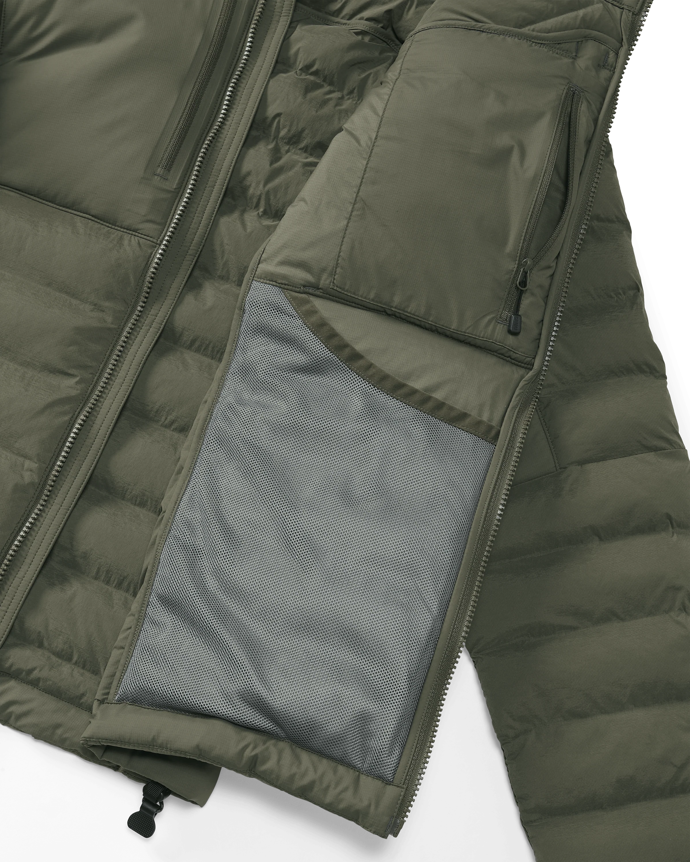 Flyway Insulated Hooded Jacket | Ash
