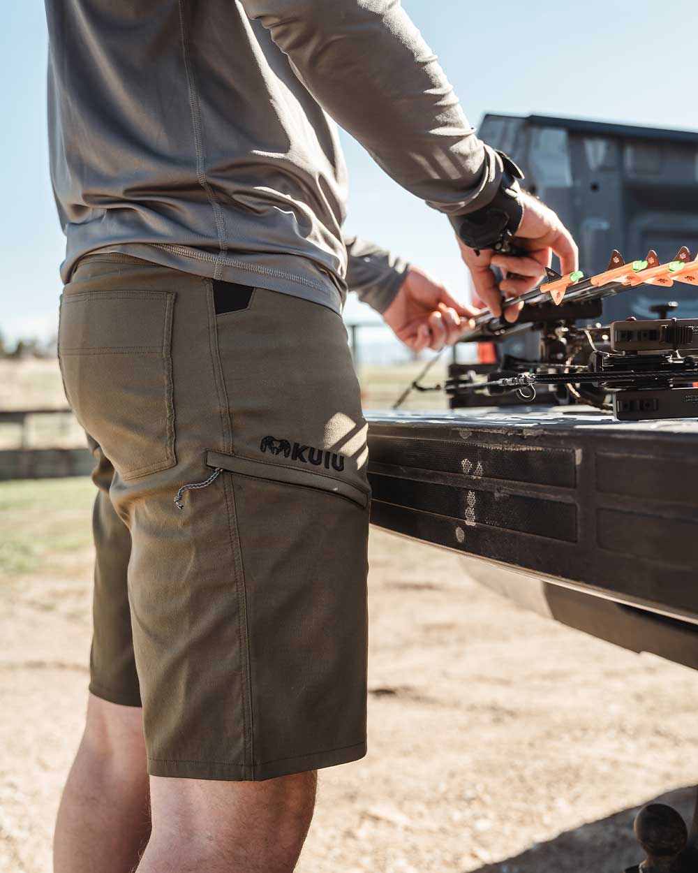 Switchback 12″ Short | Gunmetal