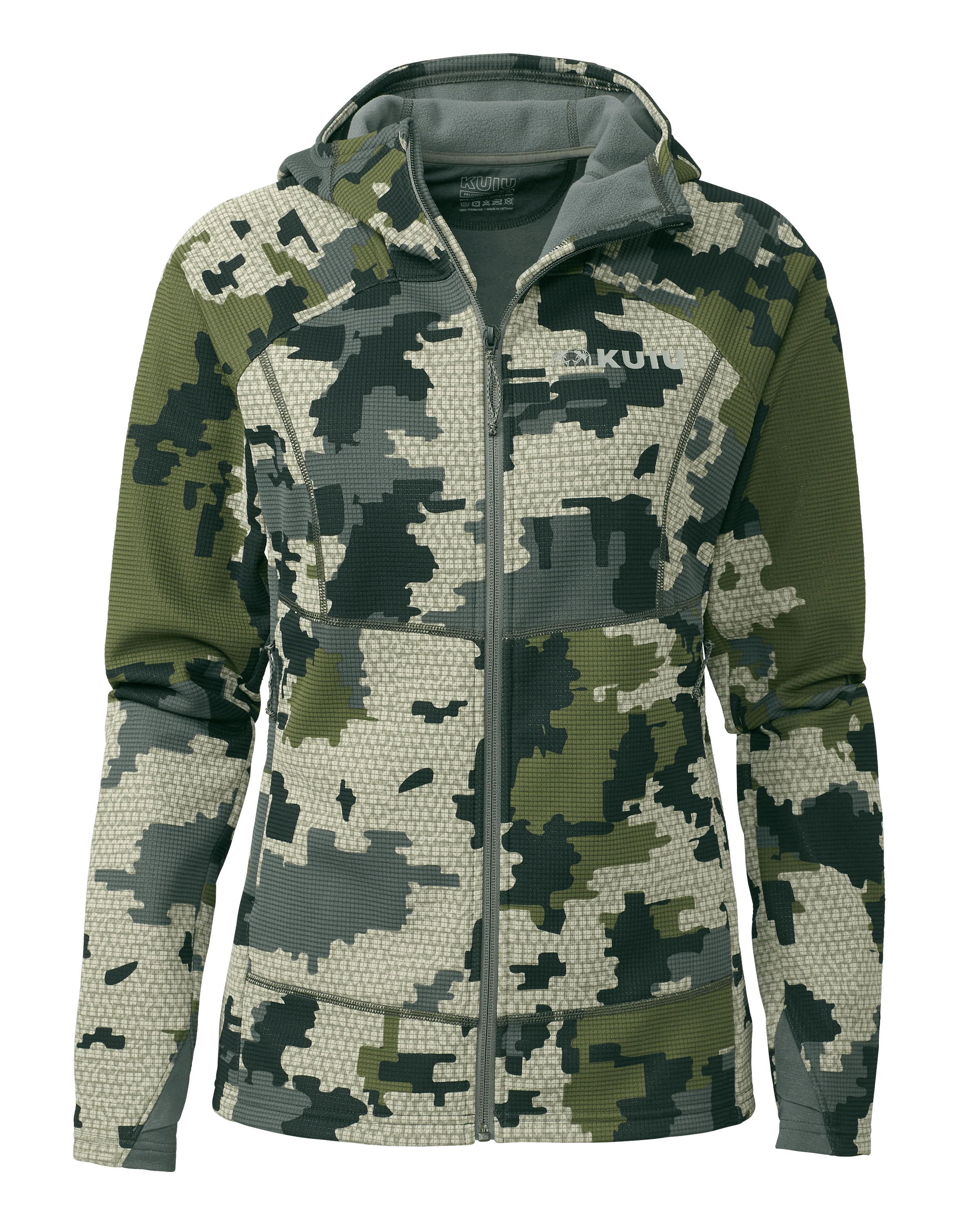 Women's Peloton 240 Full Zip Hoodie | Verde