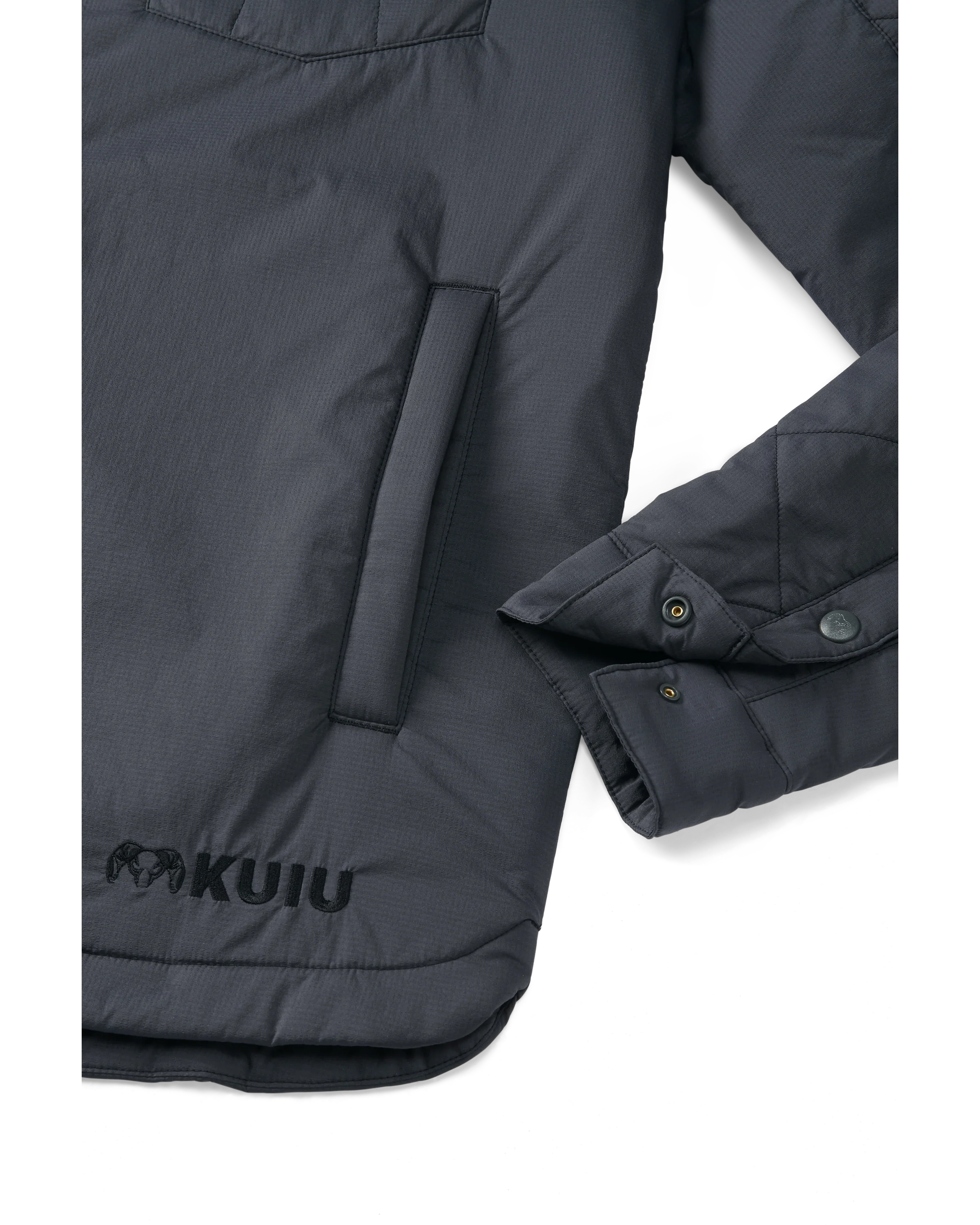 Base Camp Insulated Snap Shirt | Gunmetal