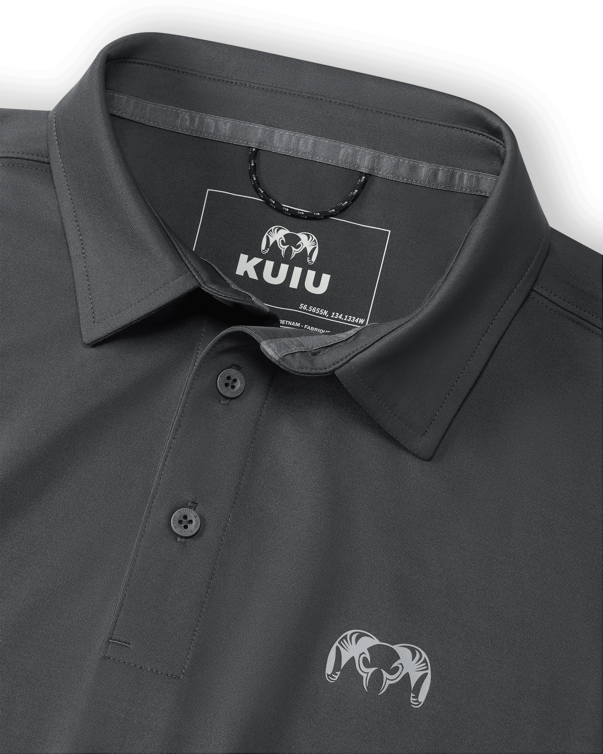 KUIU Performance Polo | Gunmetal