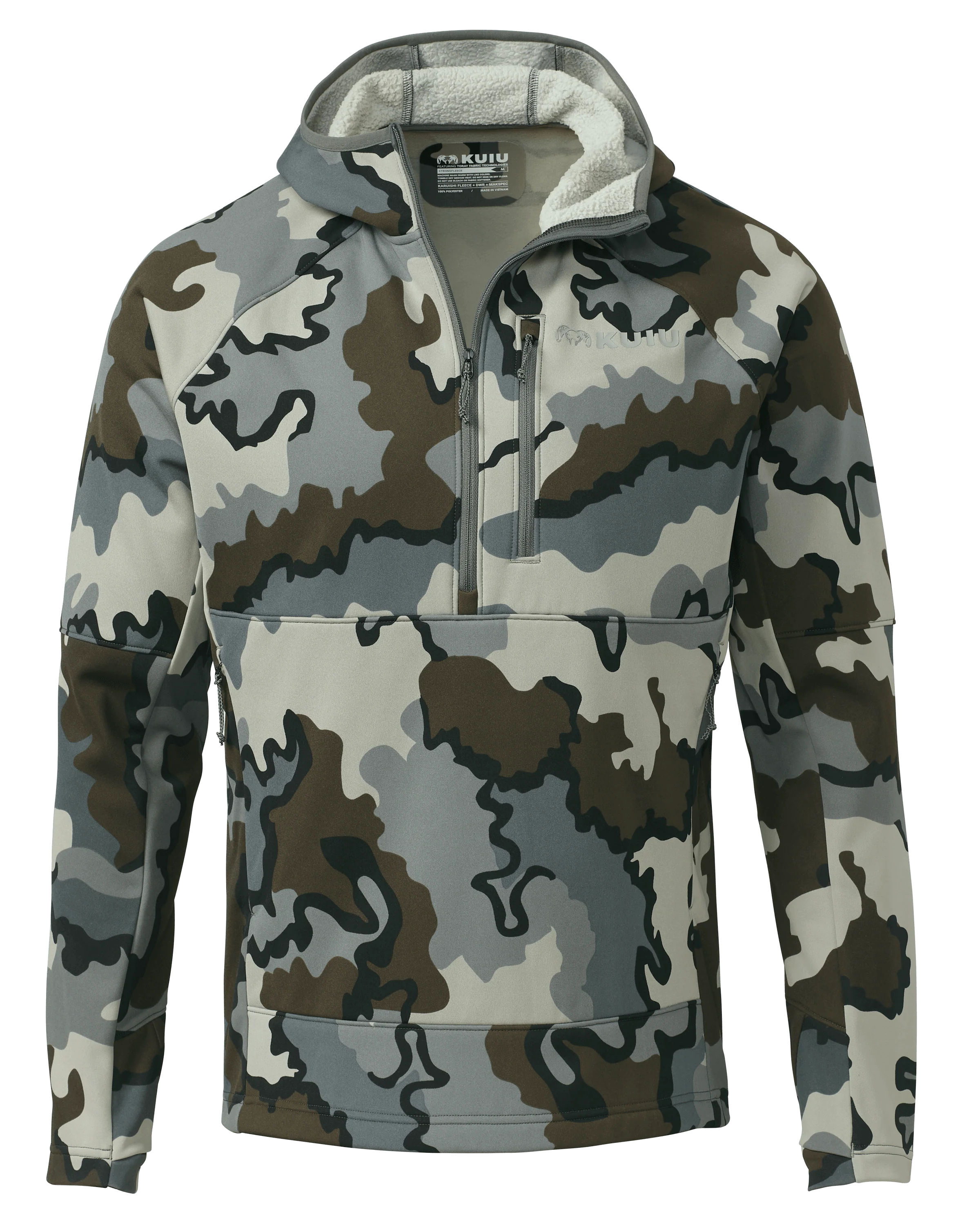 StrongFleece 235 Zip-T Hoodie | Vias