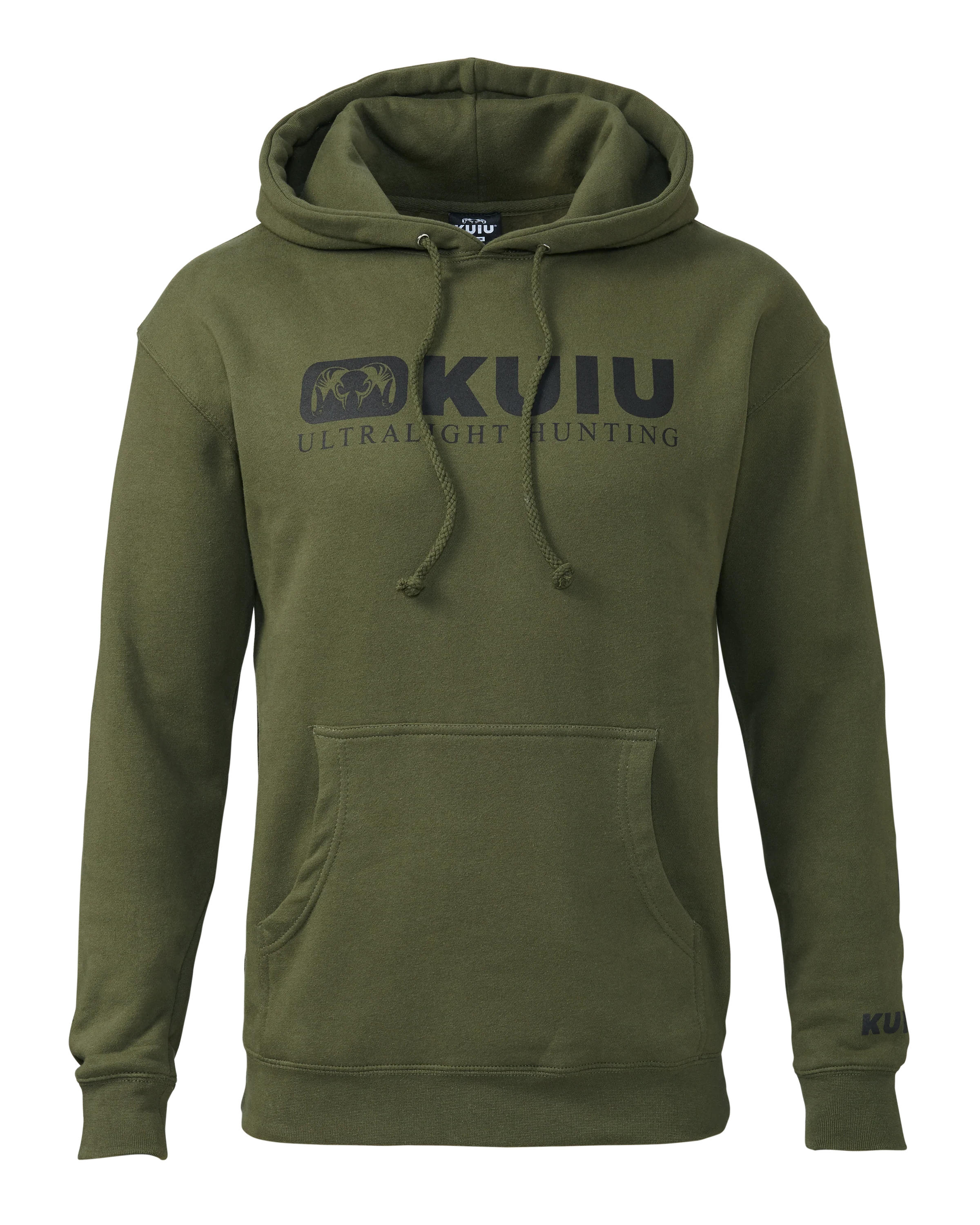 Block Logo Hoodie | Army