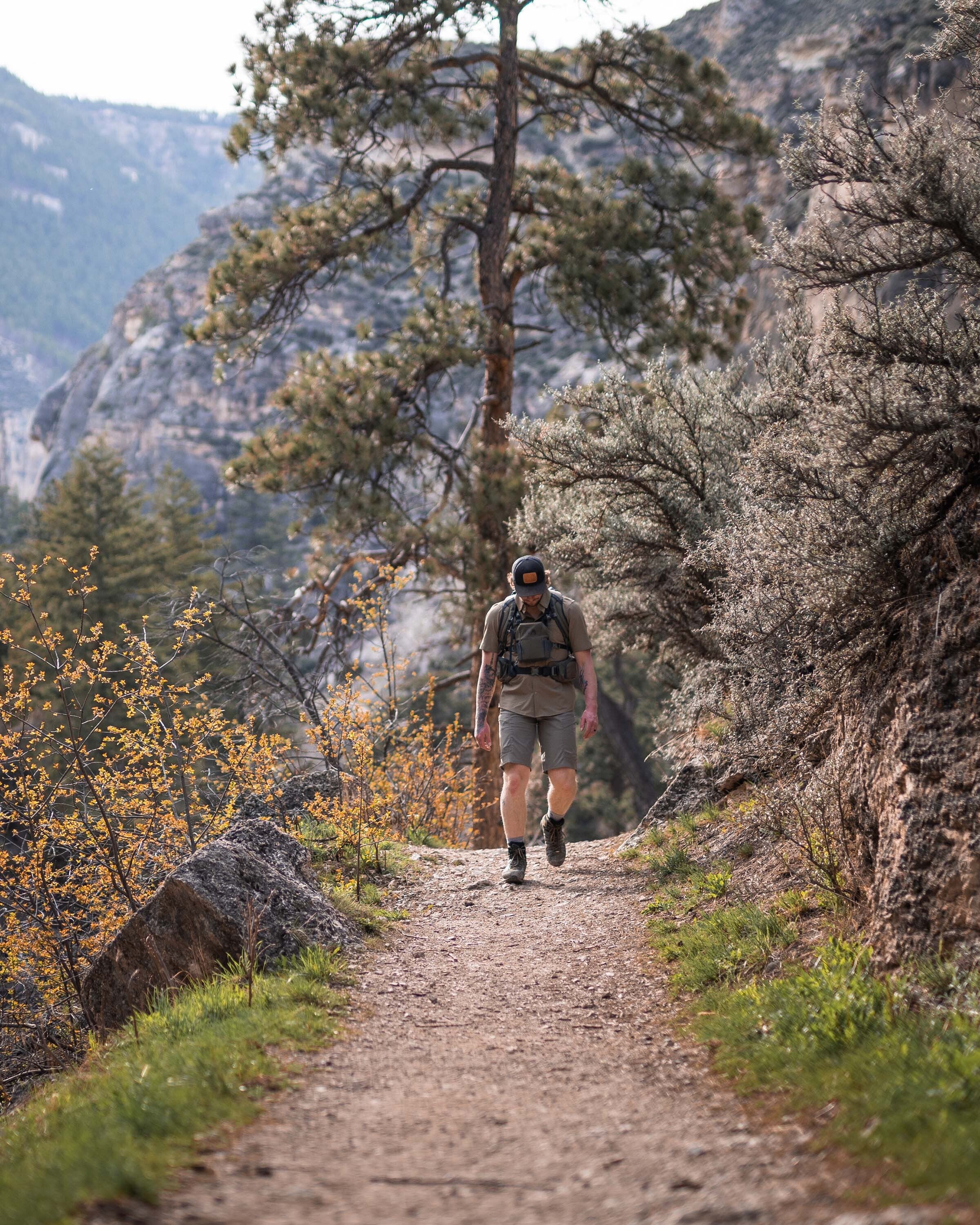 Mesa Vented SS Snap Shirt | Glacier Topo Print