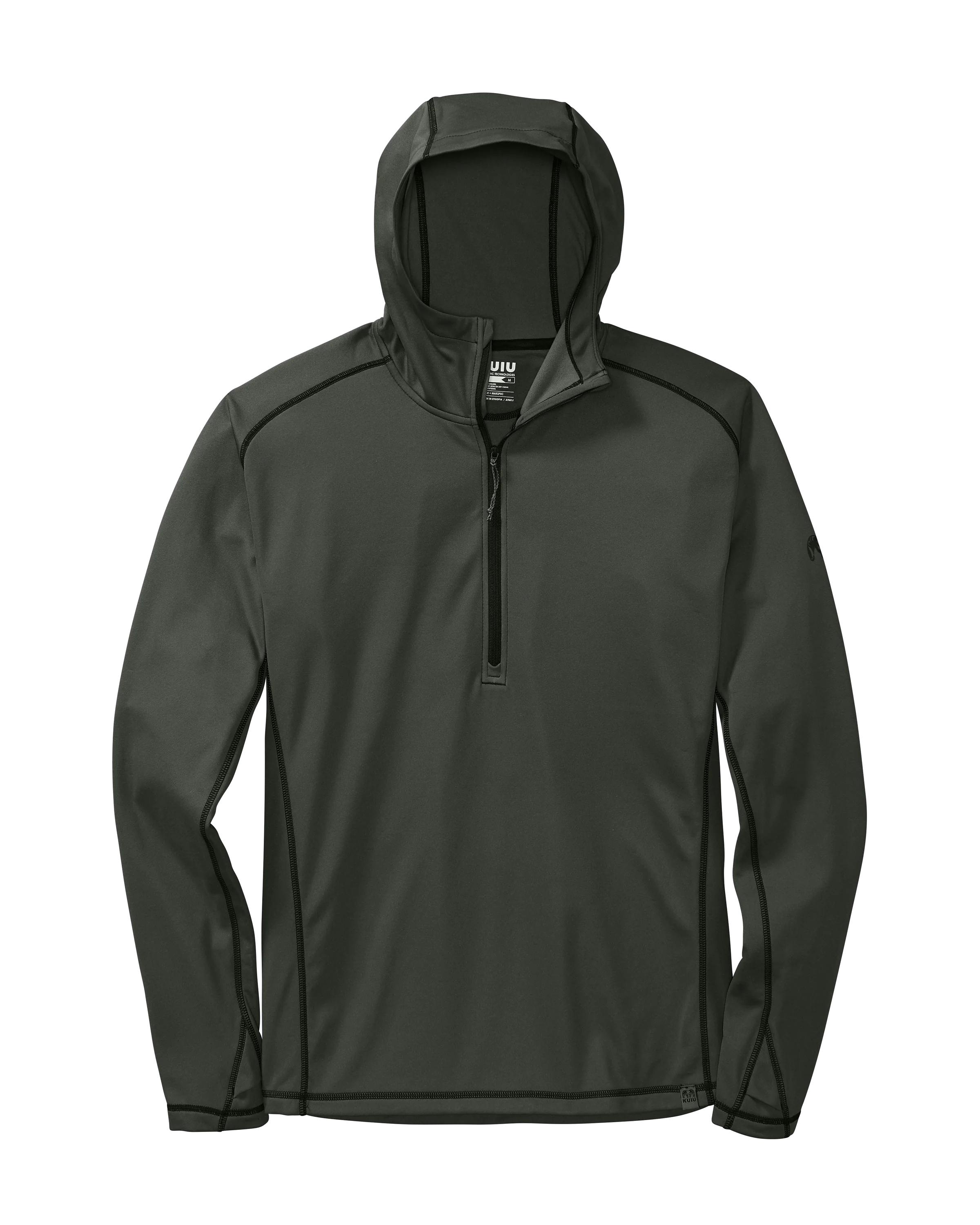 Peloton 97 Fleece Zip-T Hoodie | Gunmetal