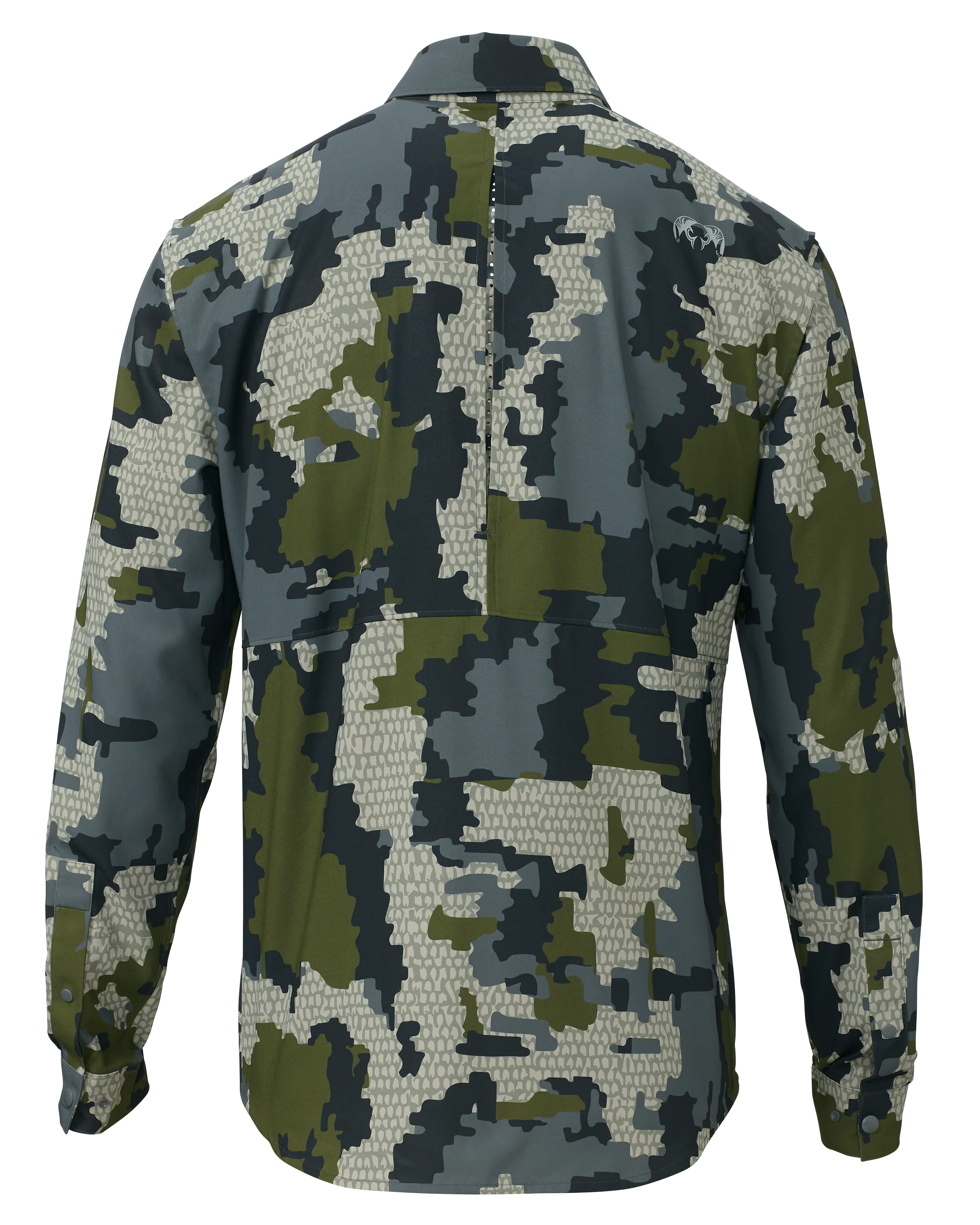 Mesa Vented LS Snap Shirt | Verde