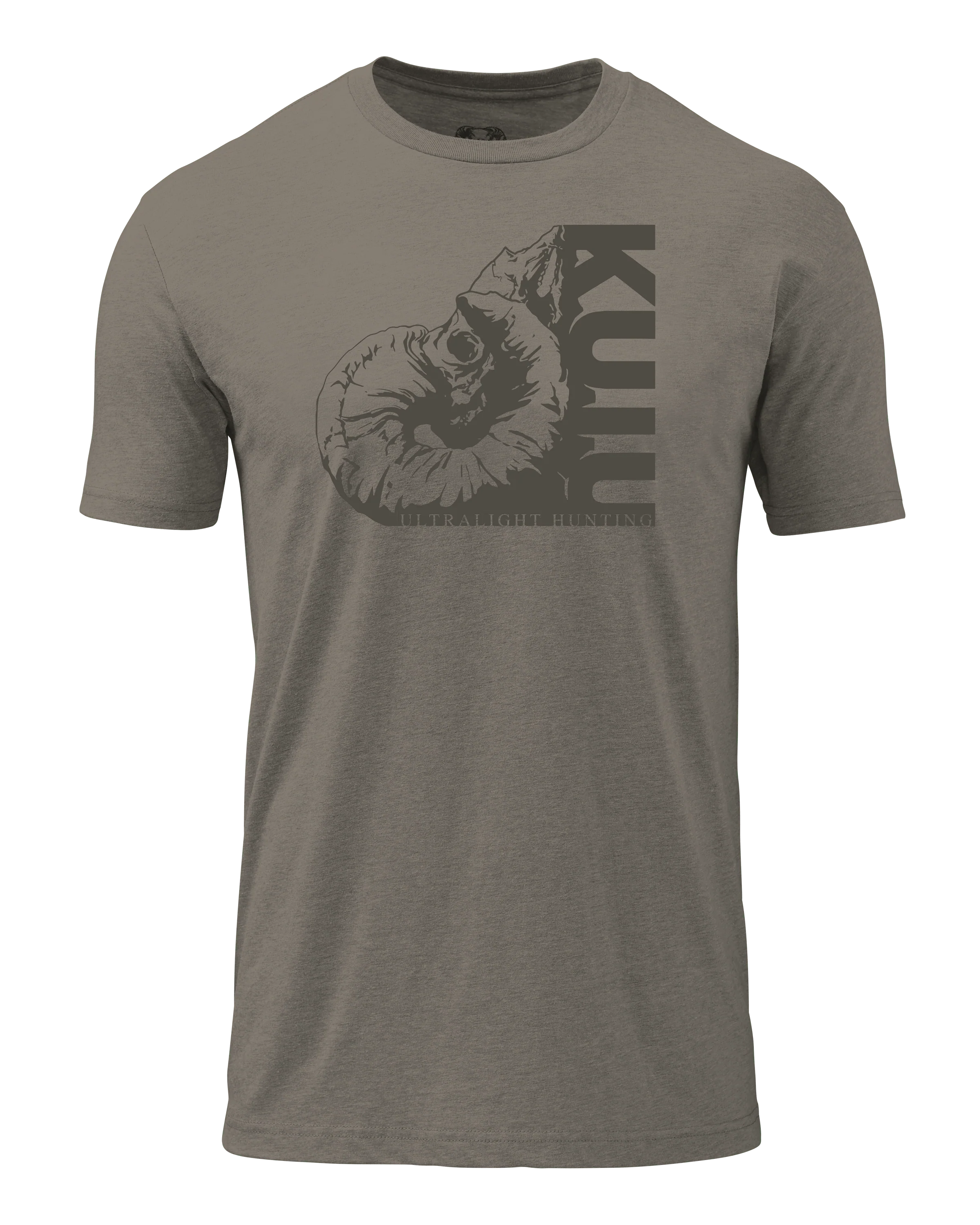 KUIU Skull T-Shirt | Warm Grey