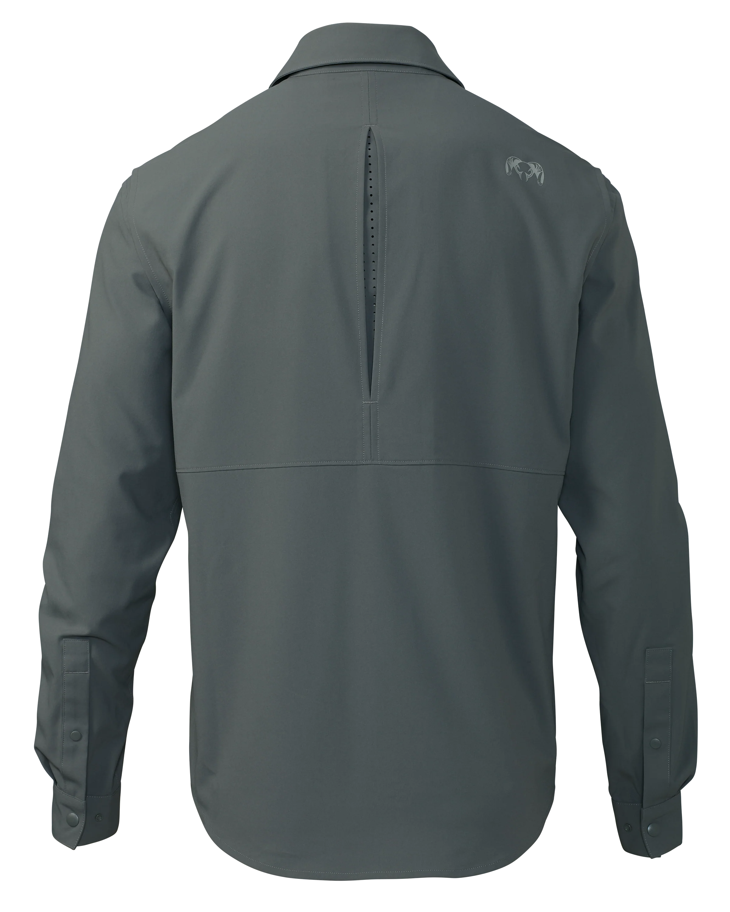 Mesa Vented LS Snap Shirt | Stone