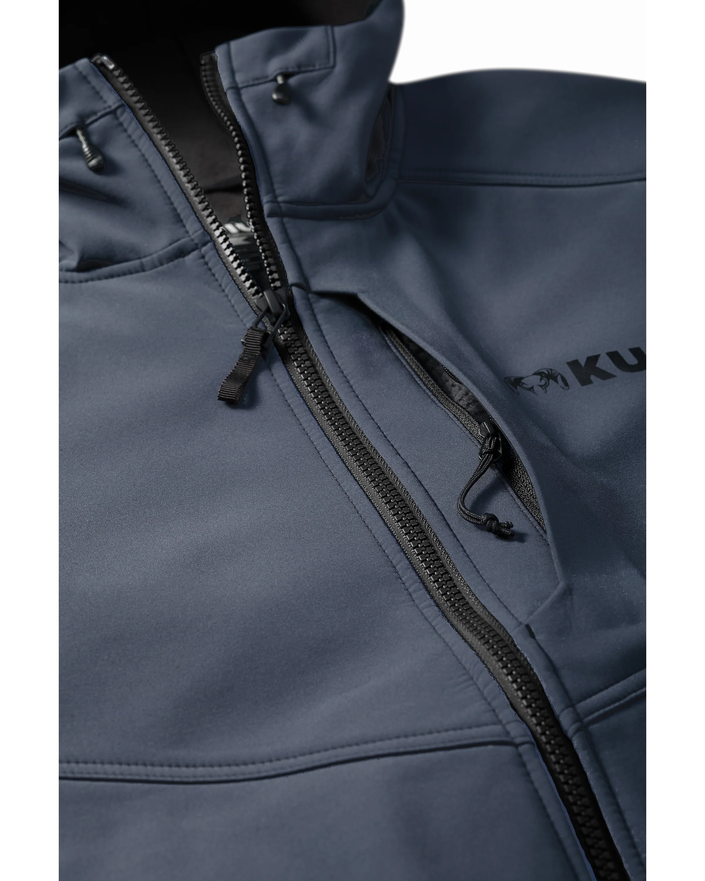 Rubicon Hooded Jacket | Steel Blue
