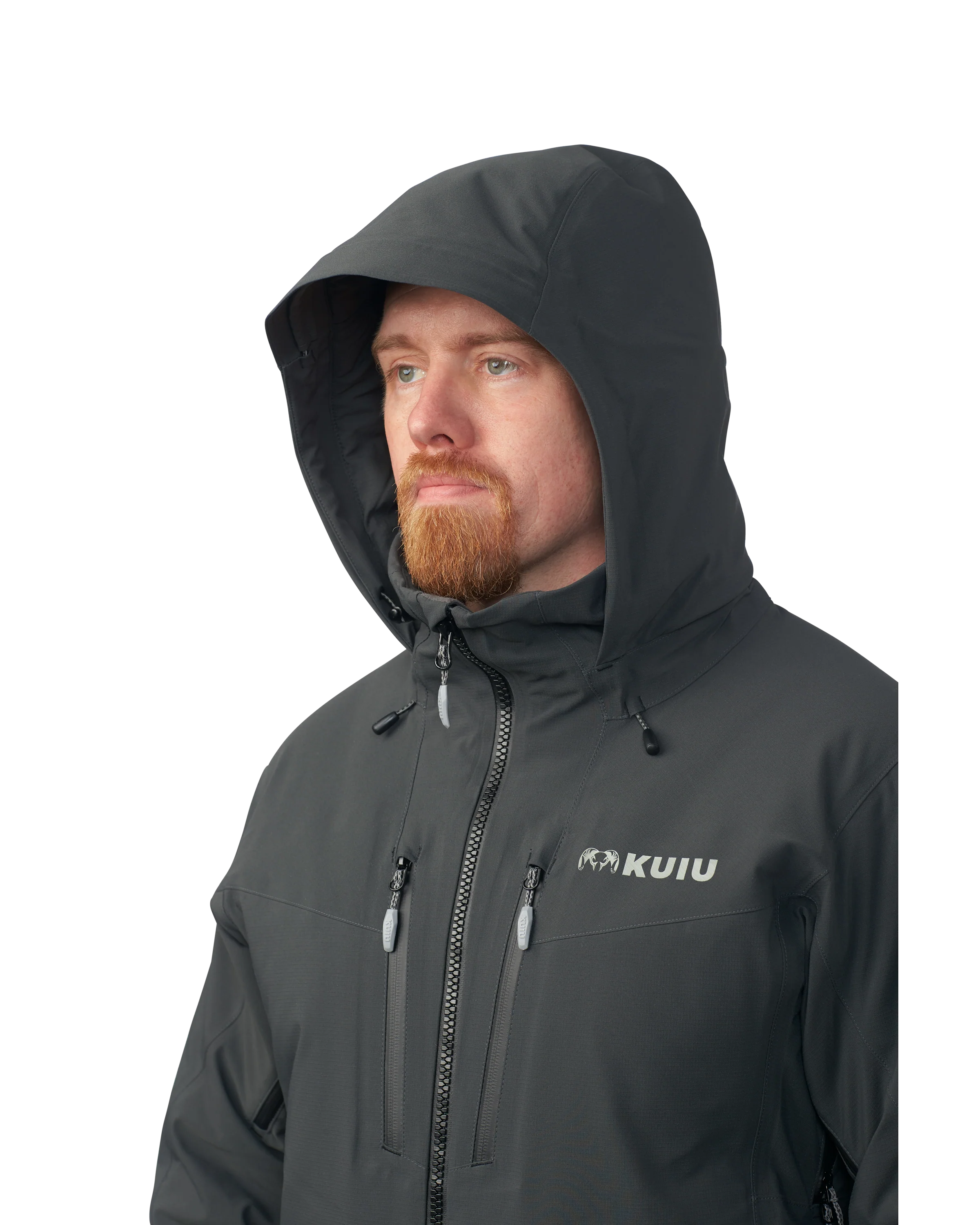 KUIU Kutana Gale Force Hooded Jacket | Gunmetal