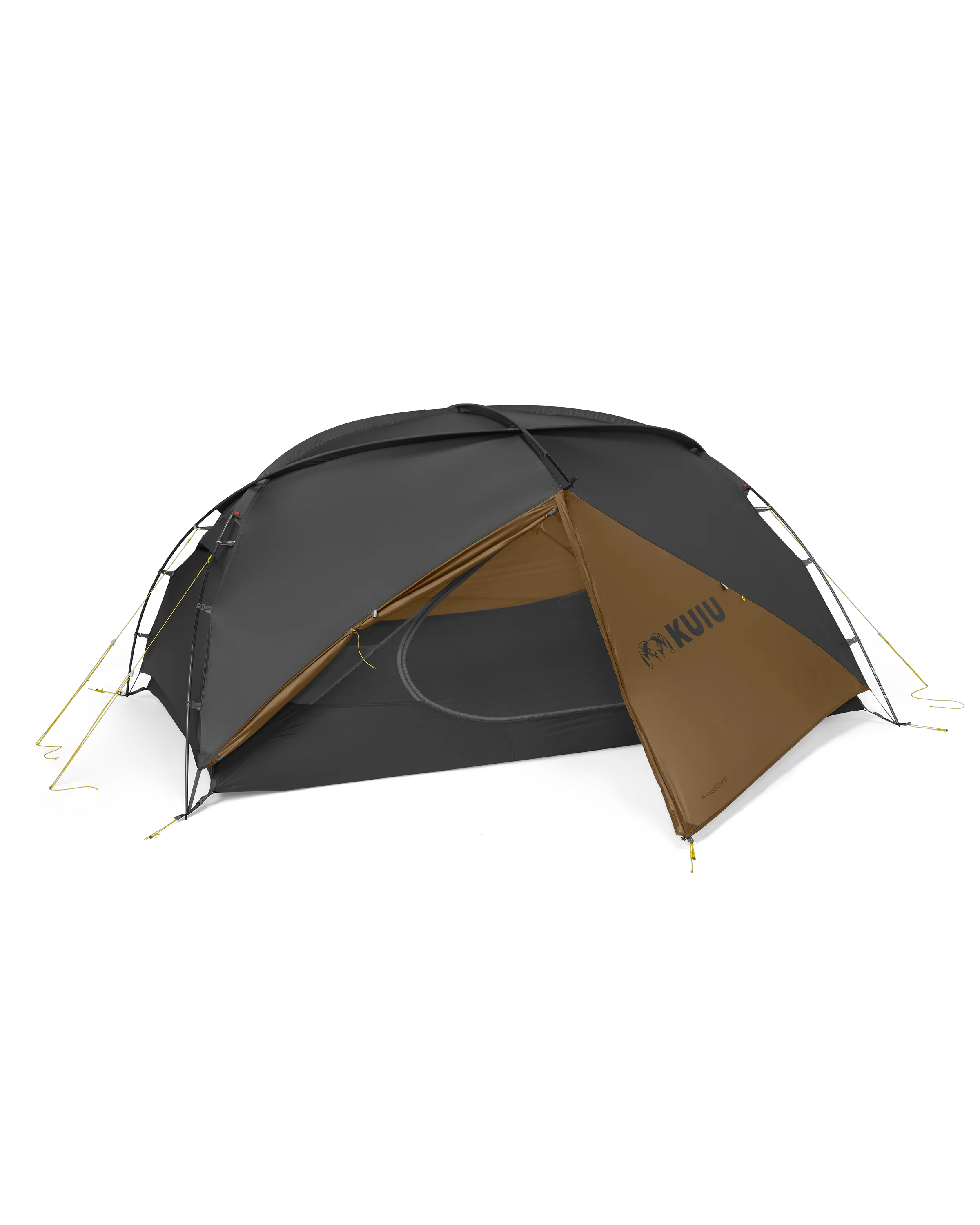 Mountain Star 2 Person Tent | Gunmetal-Camel