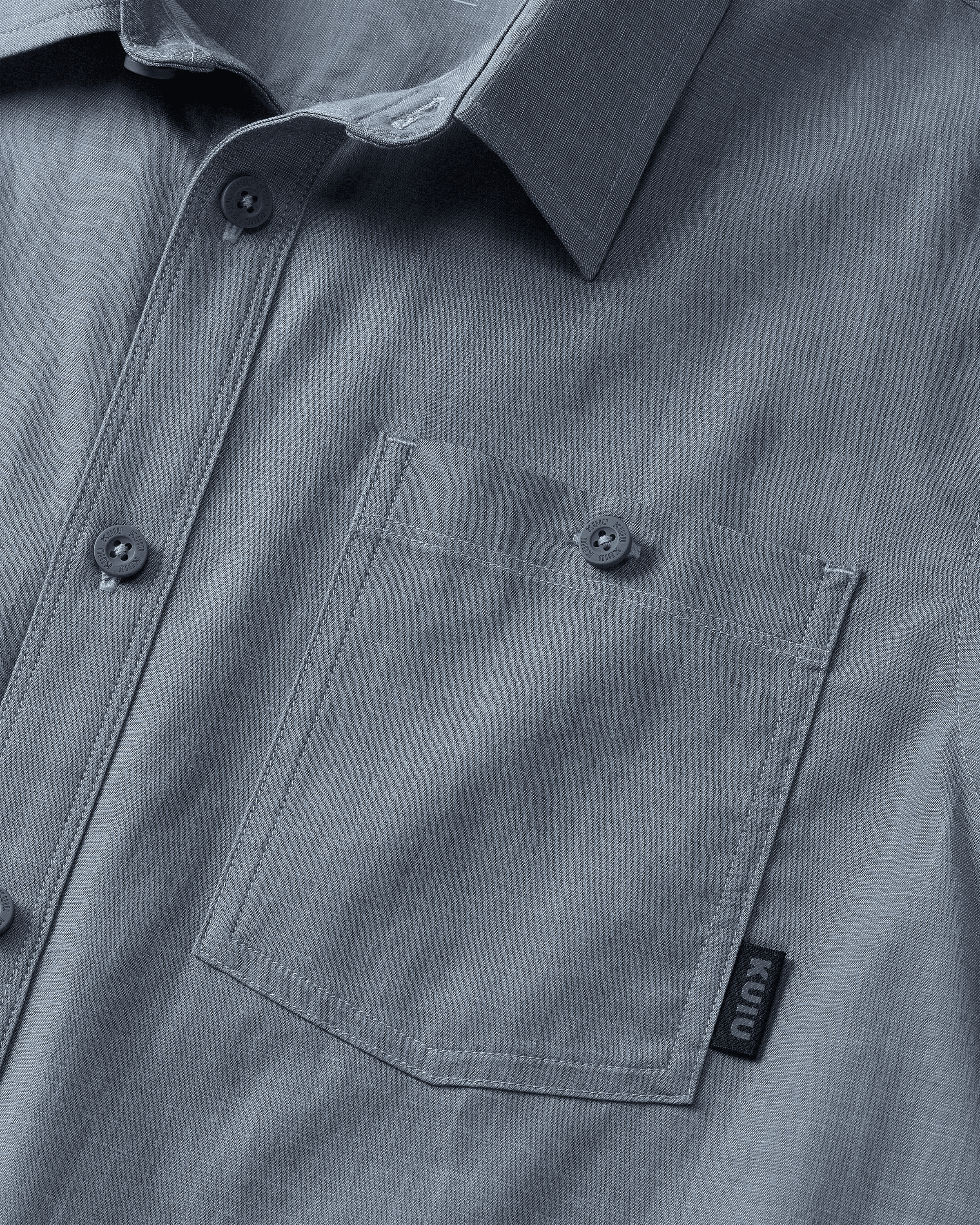 Terrace SS Shirt | Storm Chambray