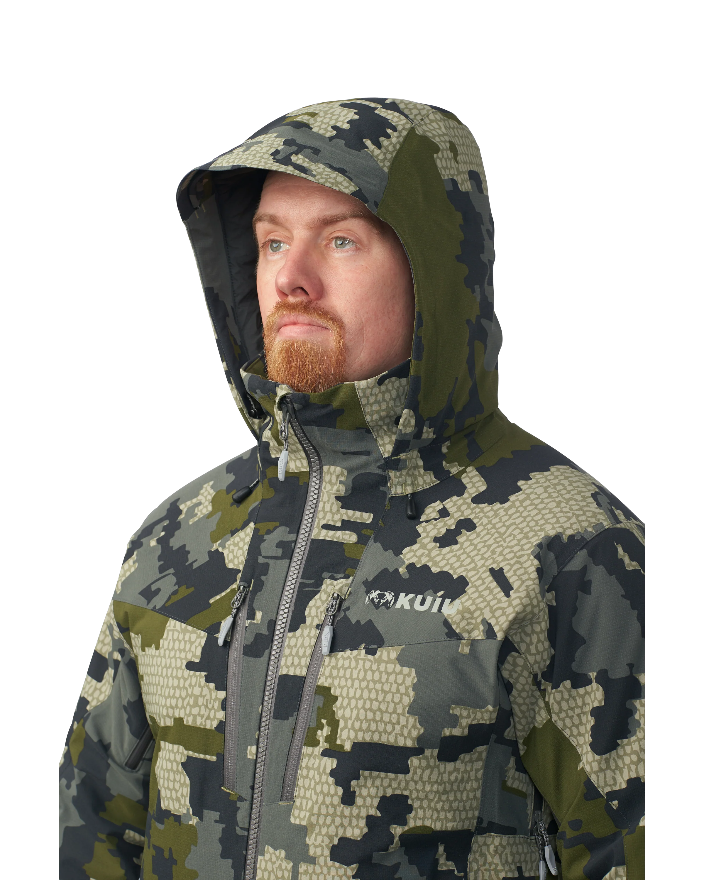KUIU Kutana Gale Force Hooded Jacket | Verde