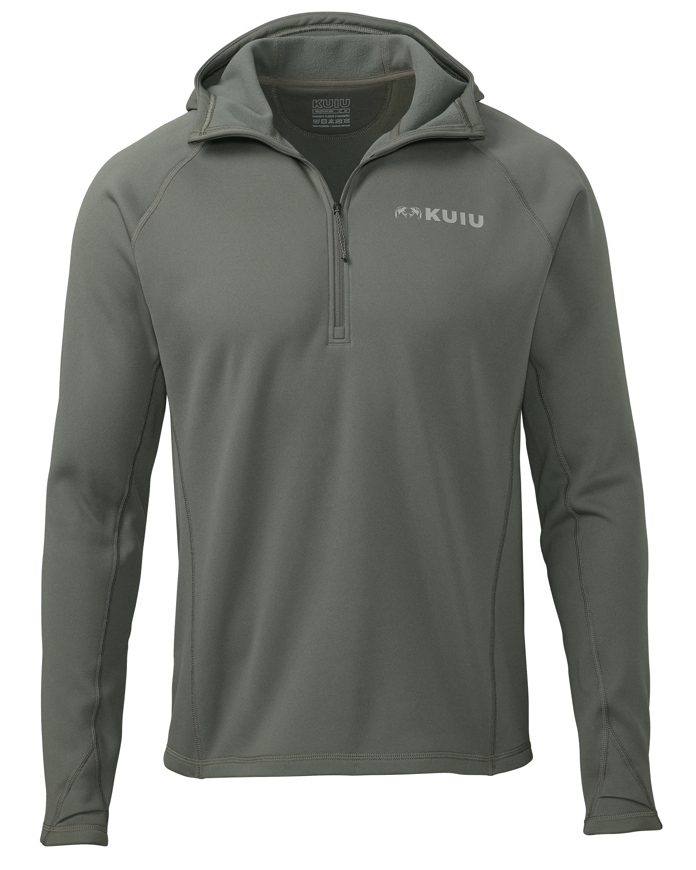 Peloton 200 Zip-T Hoodie | Stone