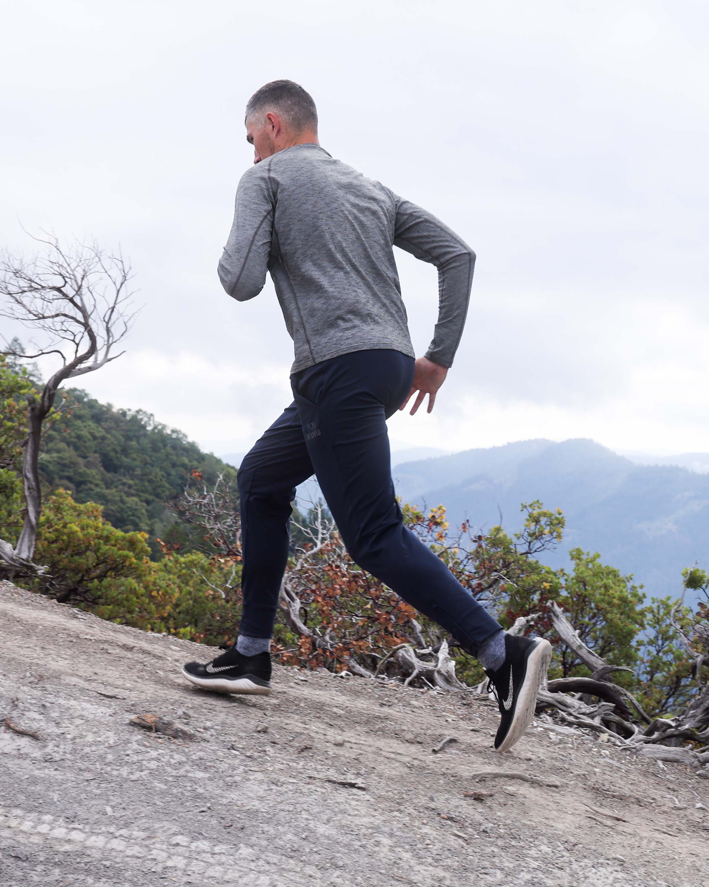 Active Merino 105 LS Crew-T | Steel Blue