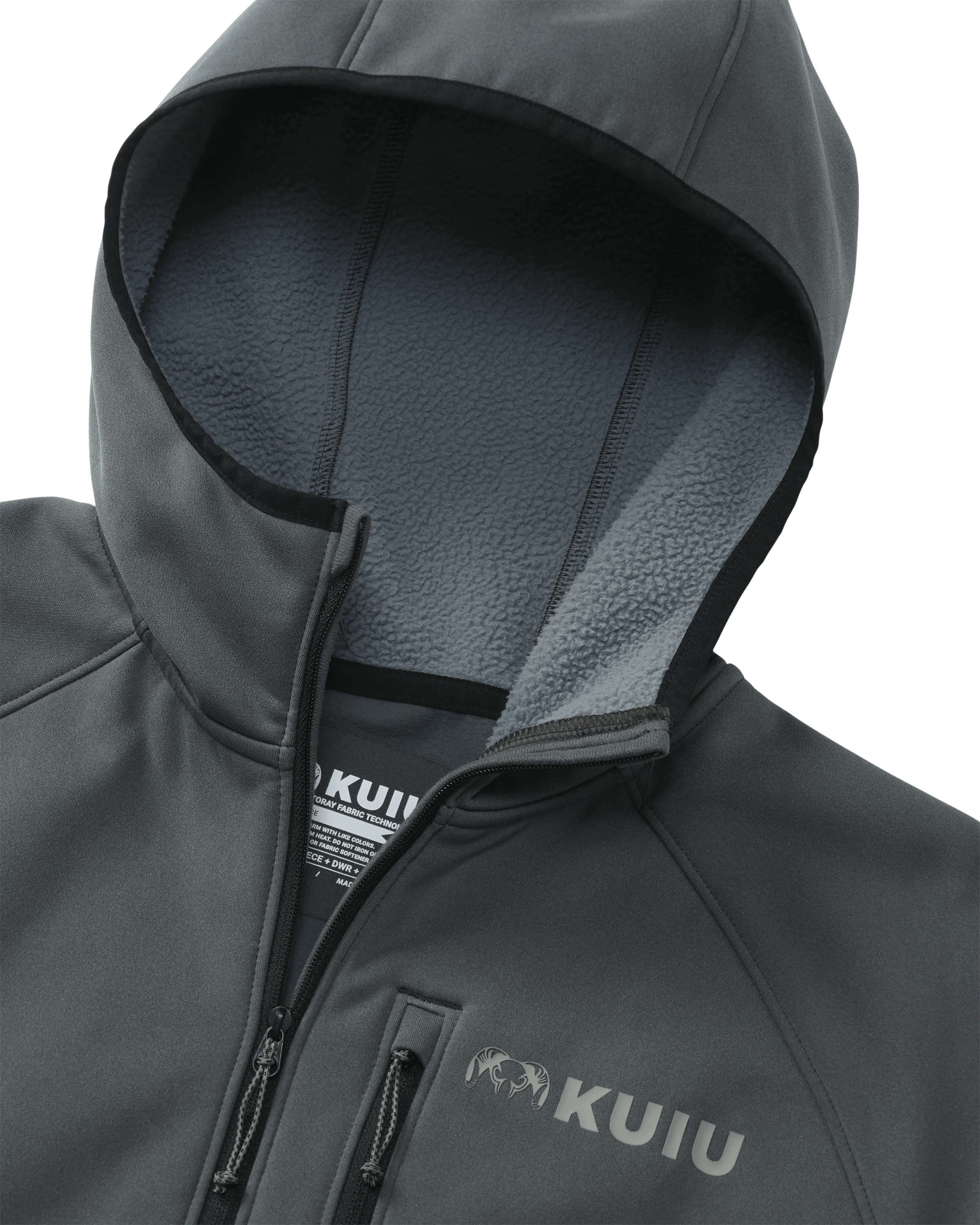 StrongFleece 235 Zip-T Hoodie | Gunmetal