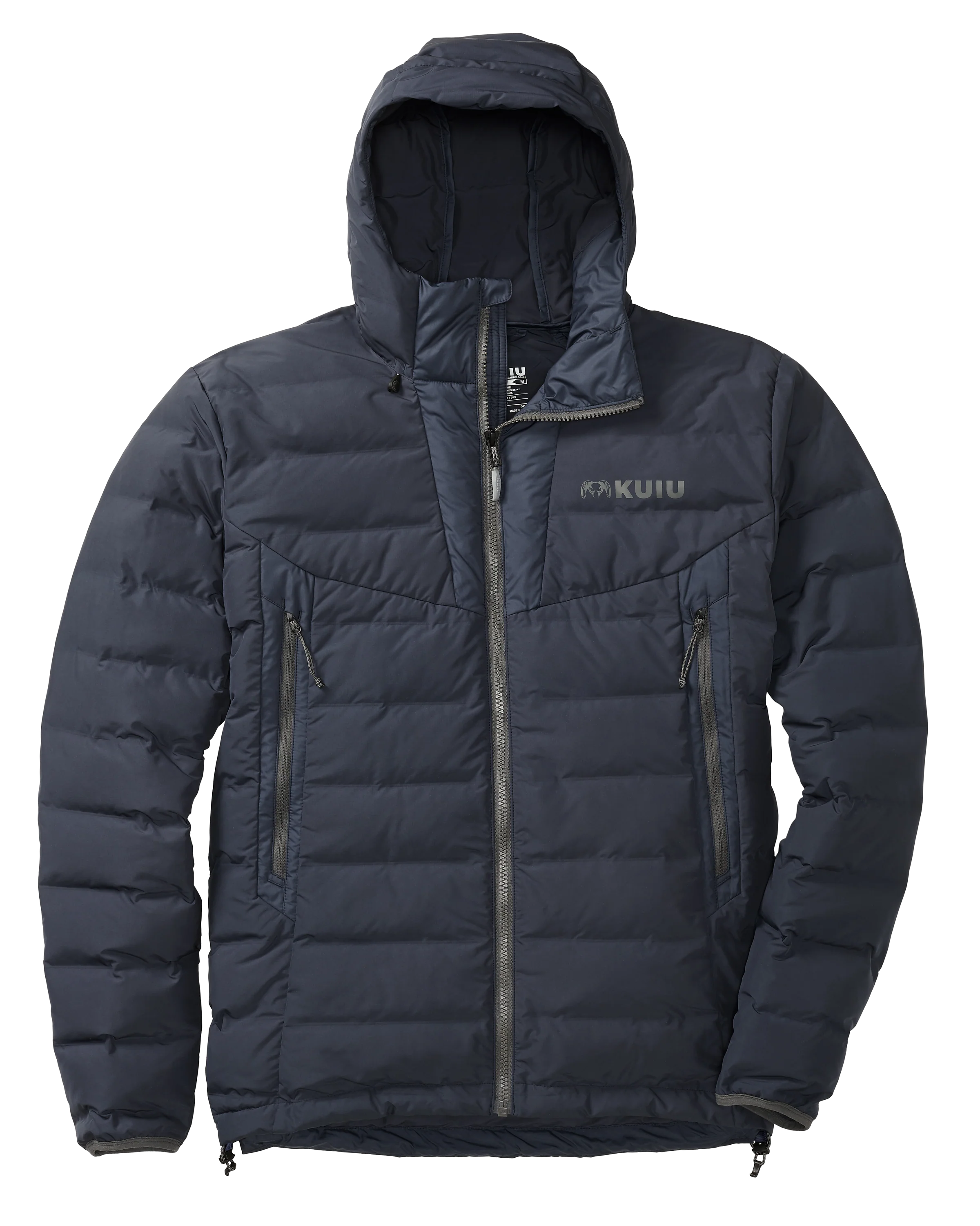 Elements Hooded Jacket | Steel Blue