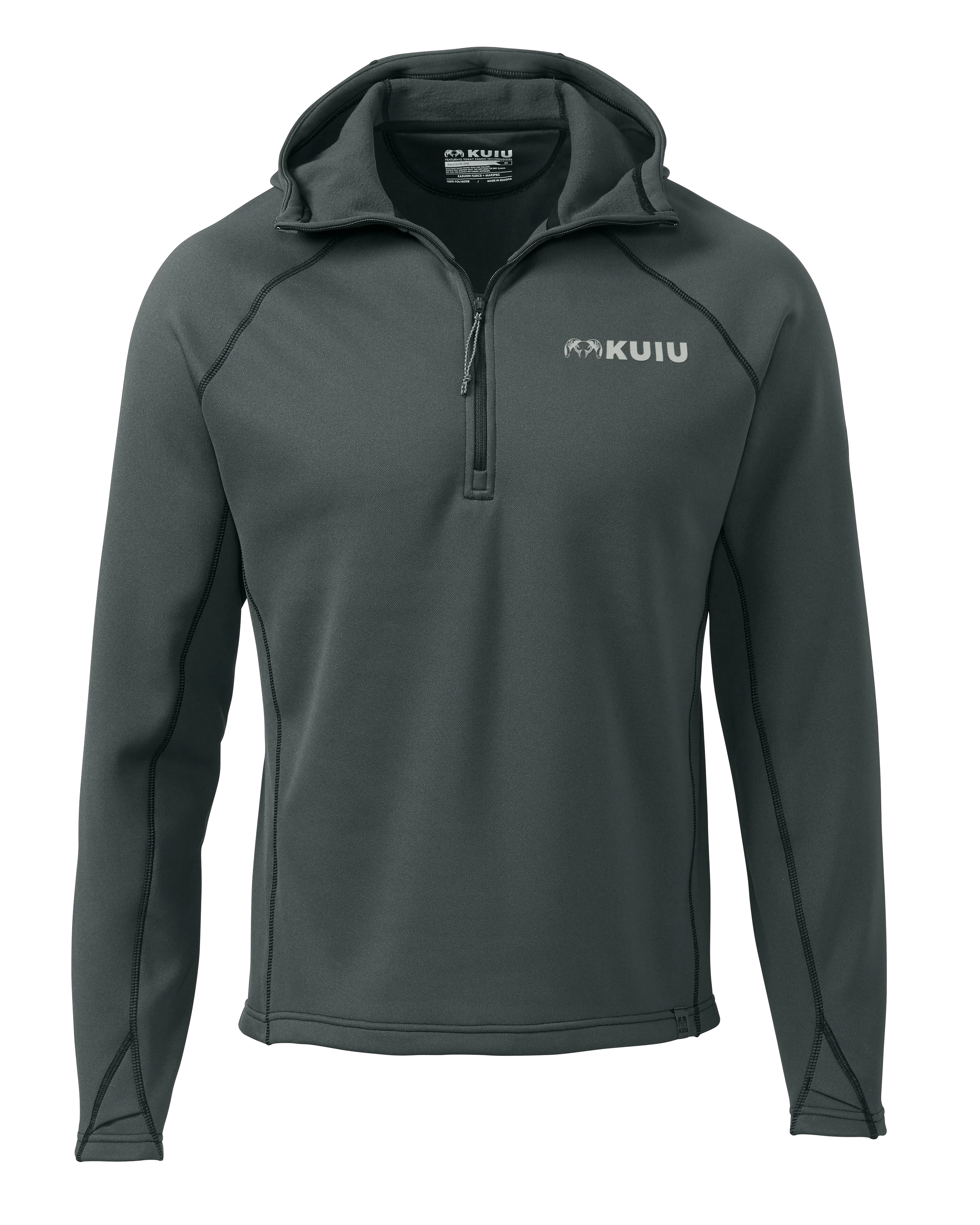 Peloton 200 Zip-T Hoodie | Gunmetal