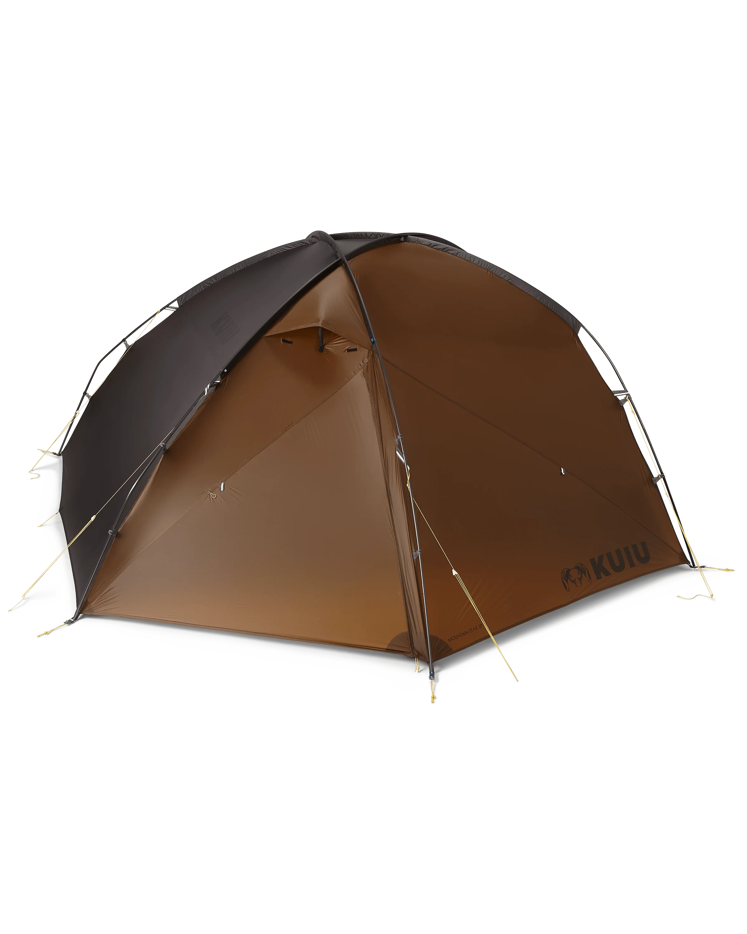 Mountain Star 3 Person Tent | Gunmetal-Camel