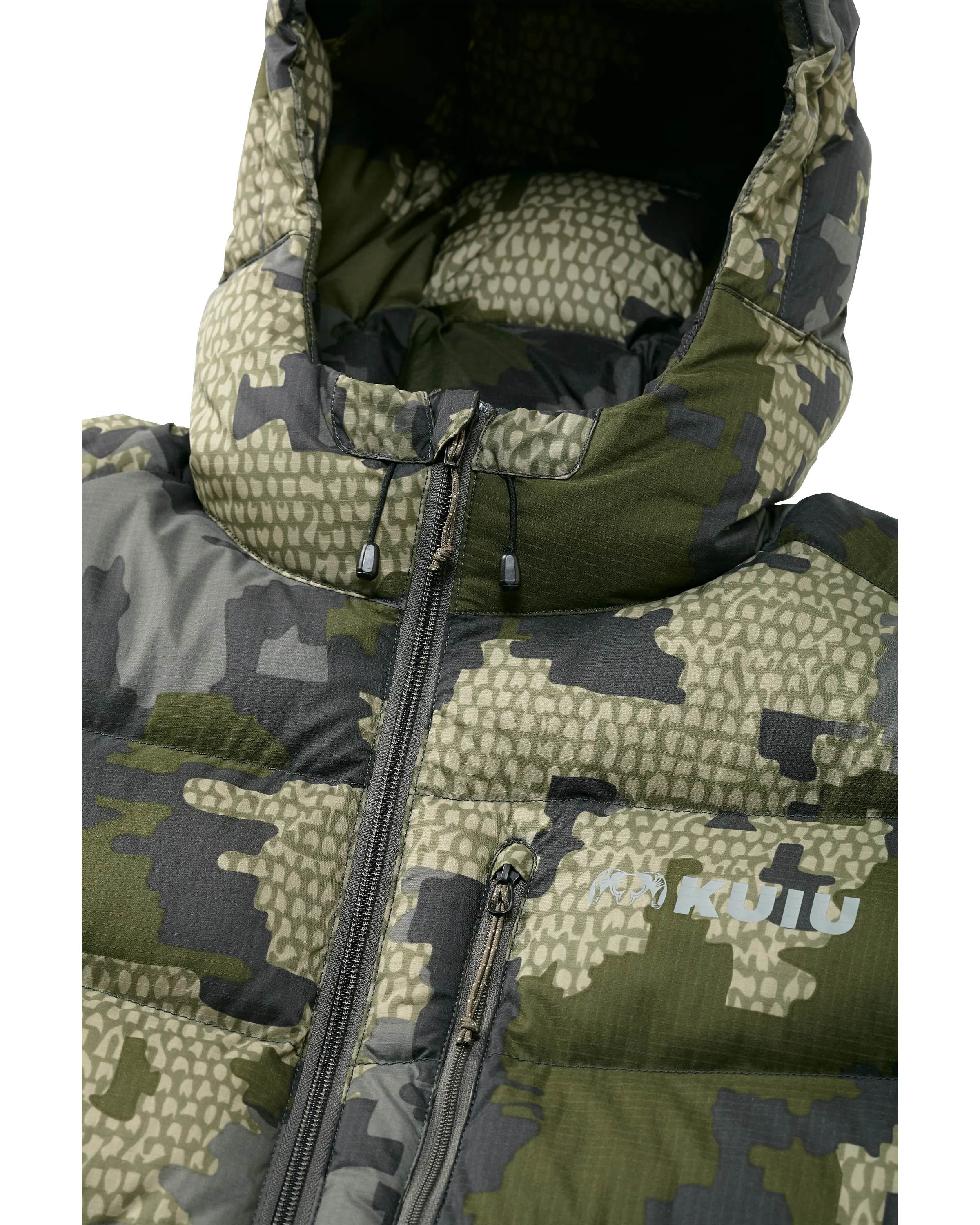 Super Down PRO Hooded Jacket | Verde