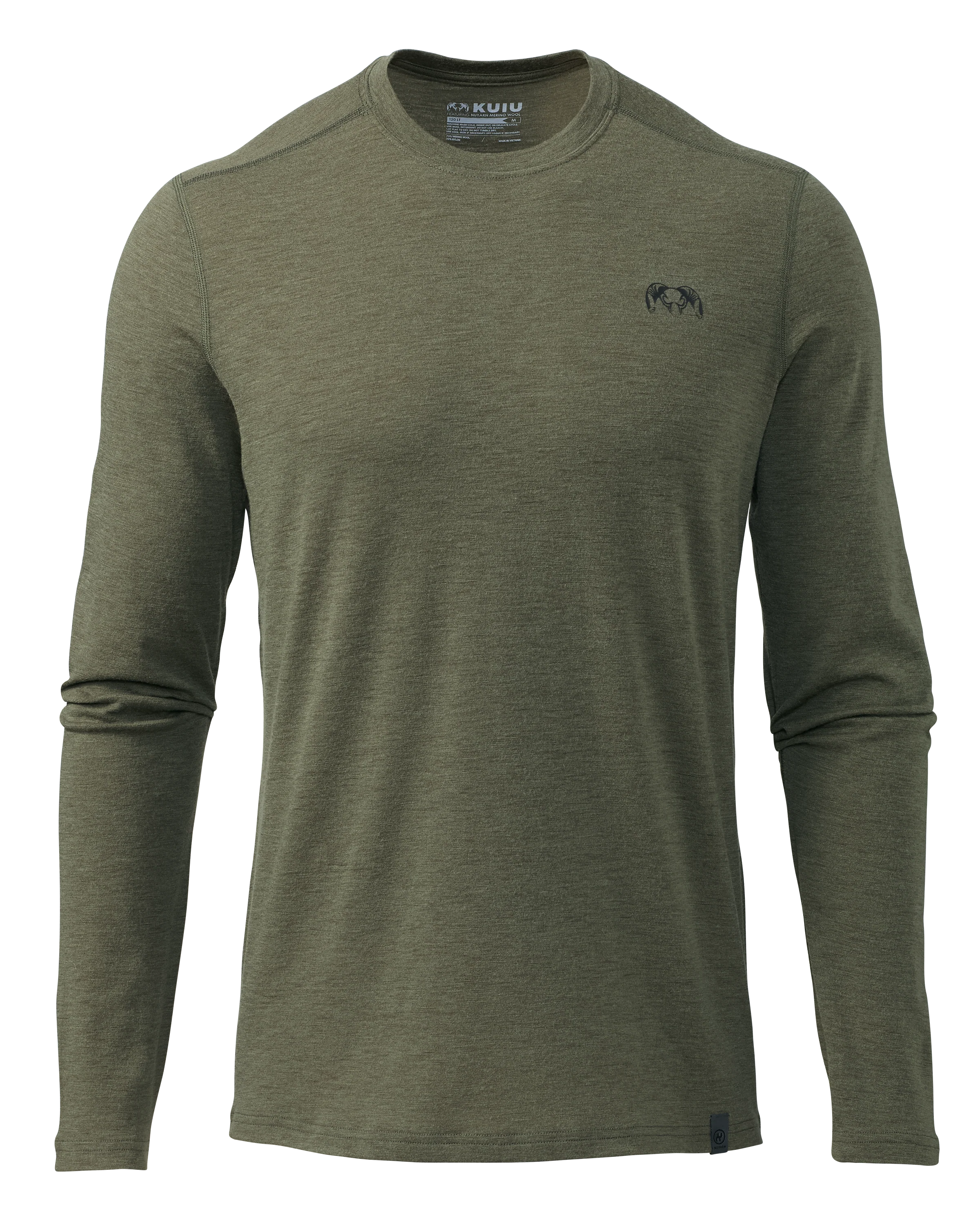 ULTRA Merino 120 LT LS Crew-T | Olive