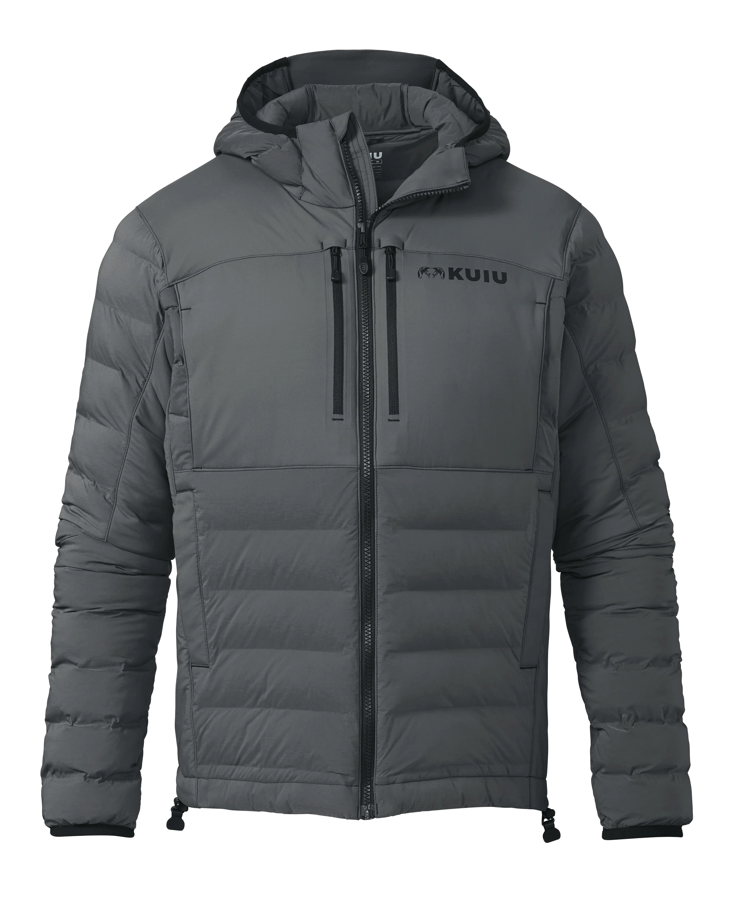 Flyway Insulated Hooded Jacket | Gunmetal