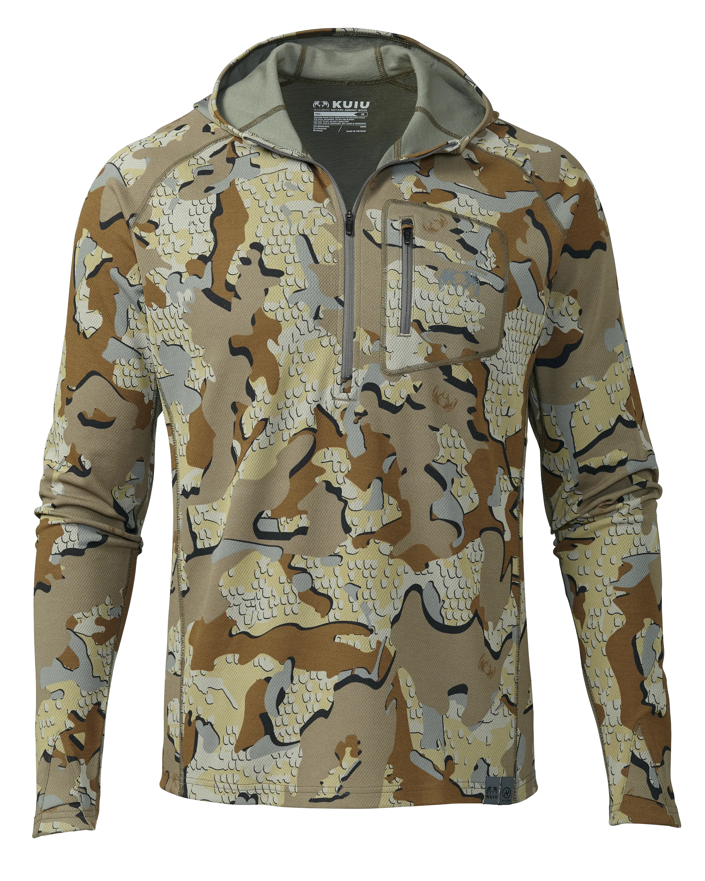 PRO Merino 200 Zip-T Hoodie | Valo