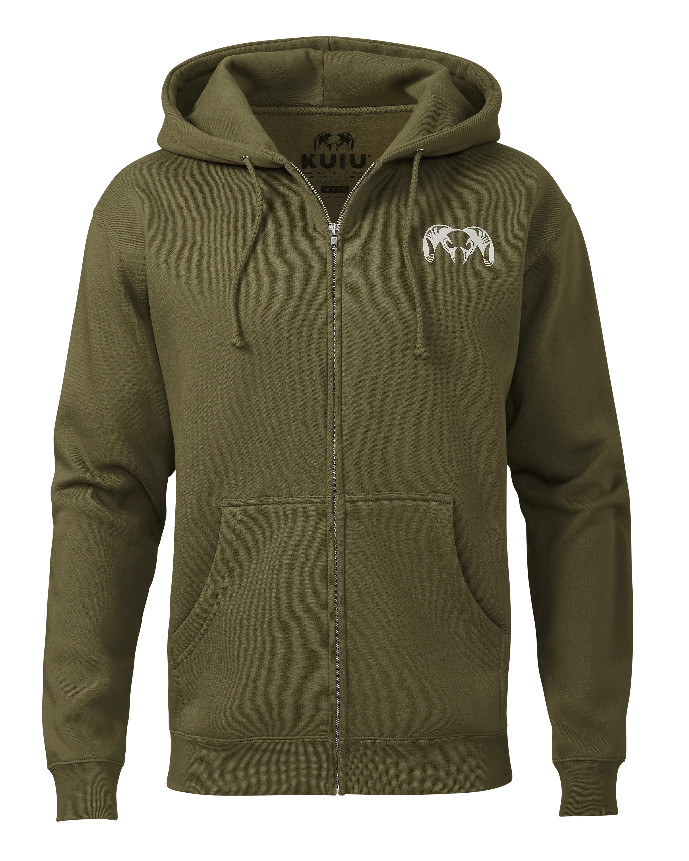 KUIU Island Full-Zip Hoodie | Army
