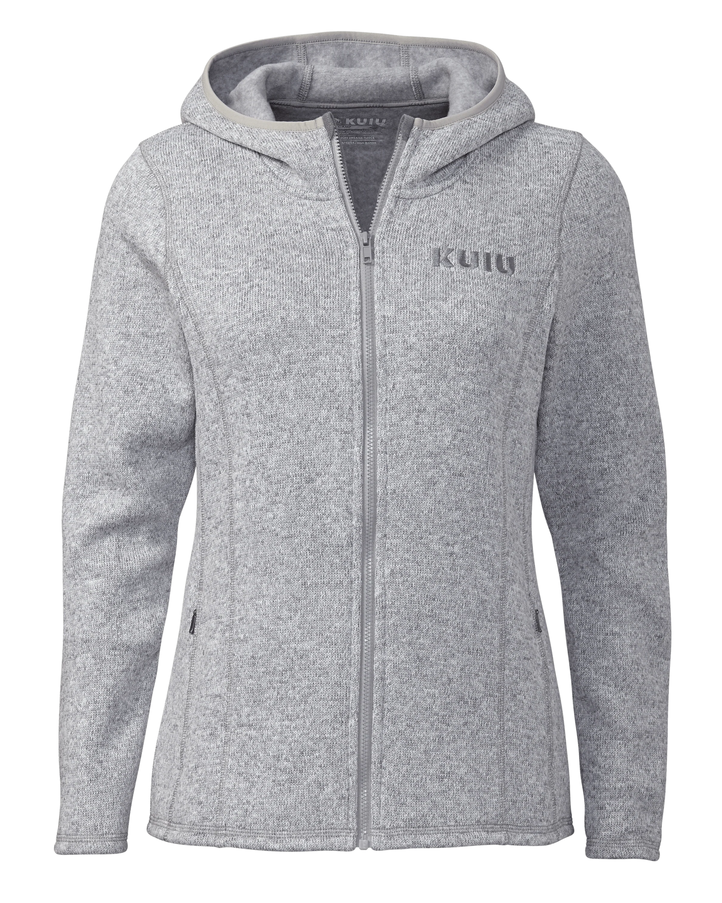 Outlet Women's Base Camp Hooded Sweater | Heather Grey