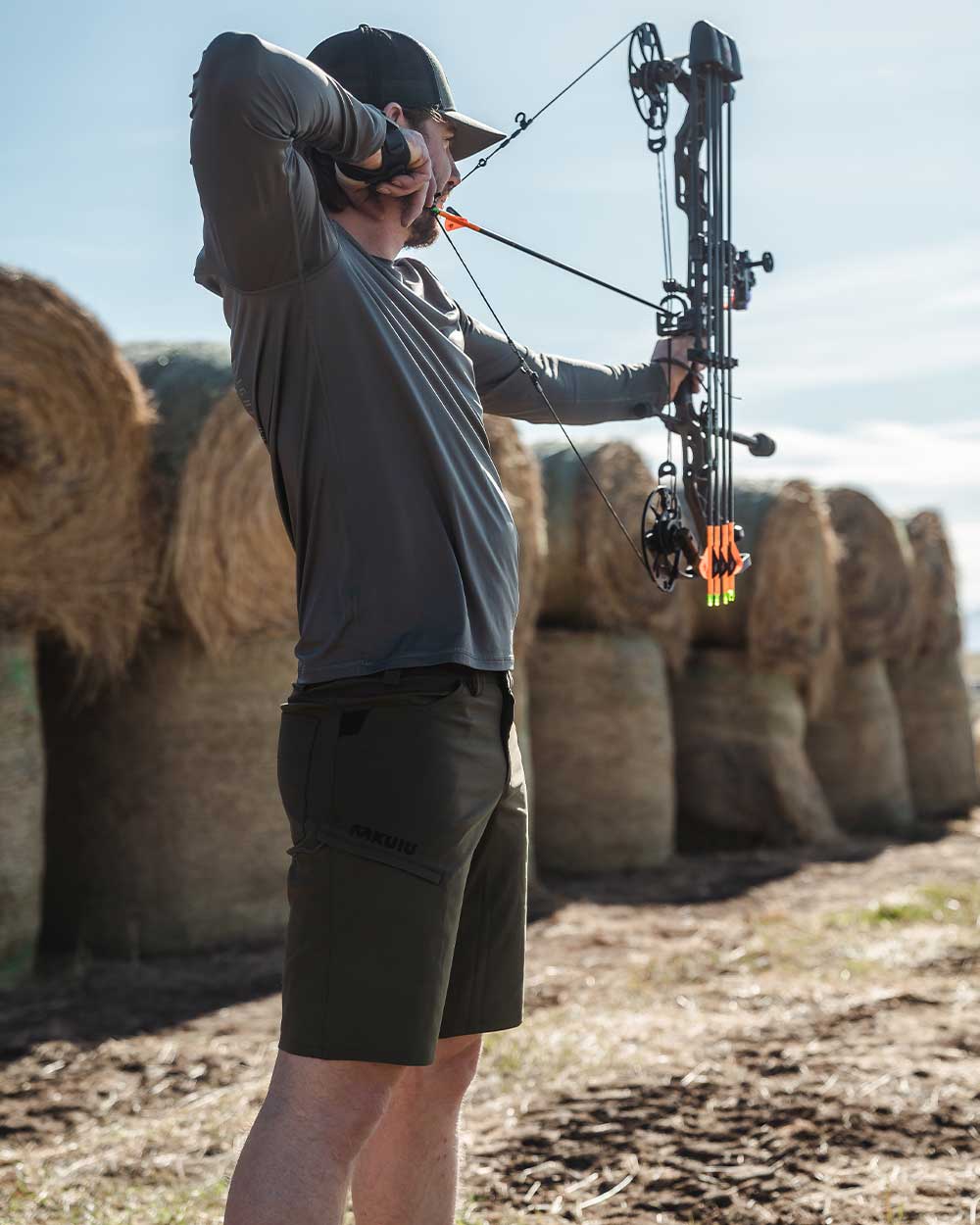 Switchback 12″ Short | Gunmetal