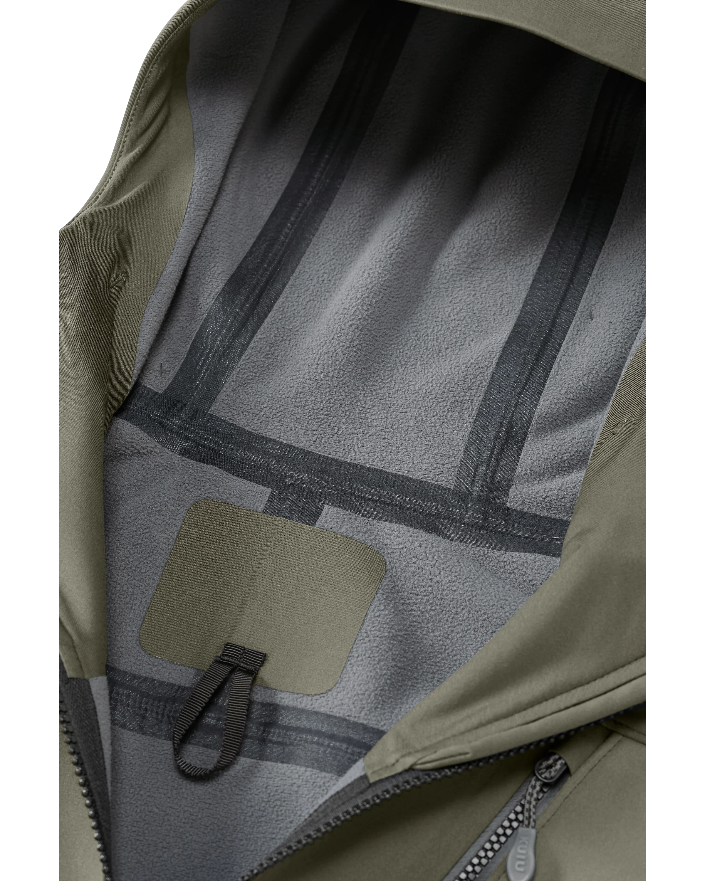 Axis Hybrid Hooded Jacket | Ash