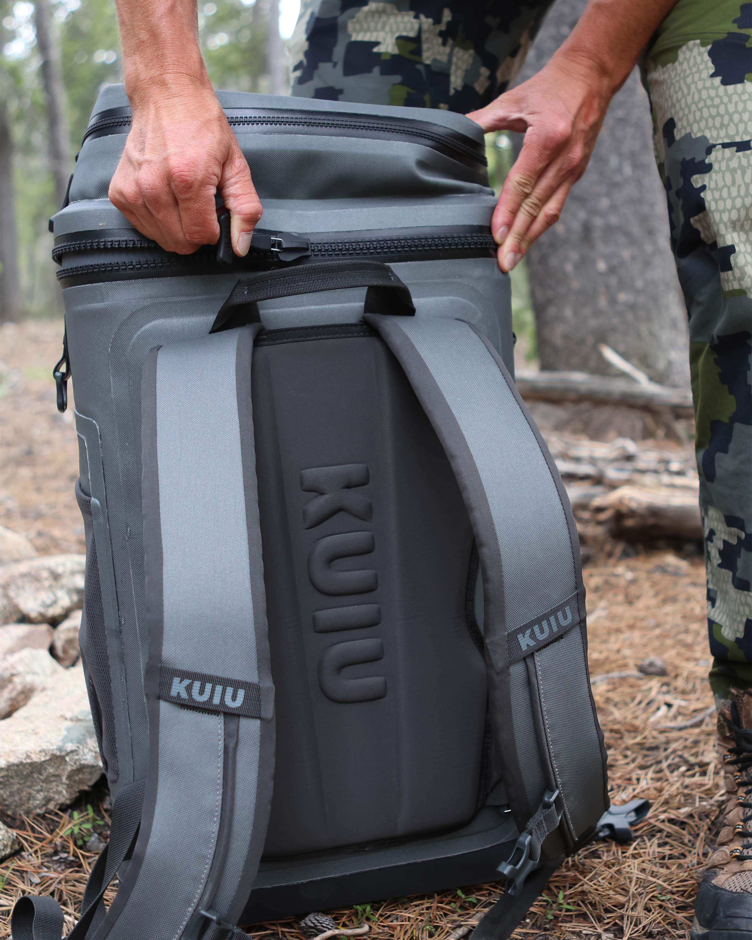 Koniag 2000 Cooler Backpack | Stone
