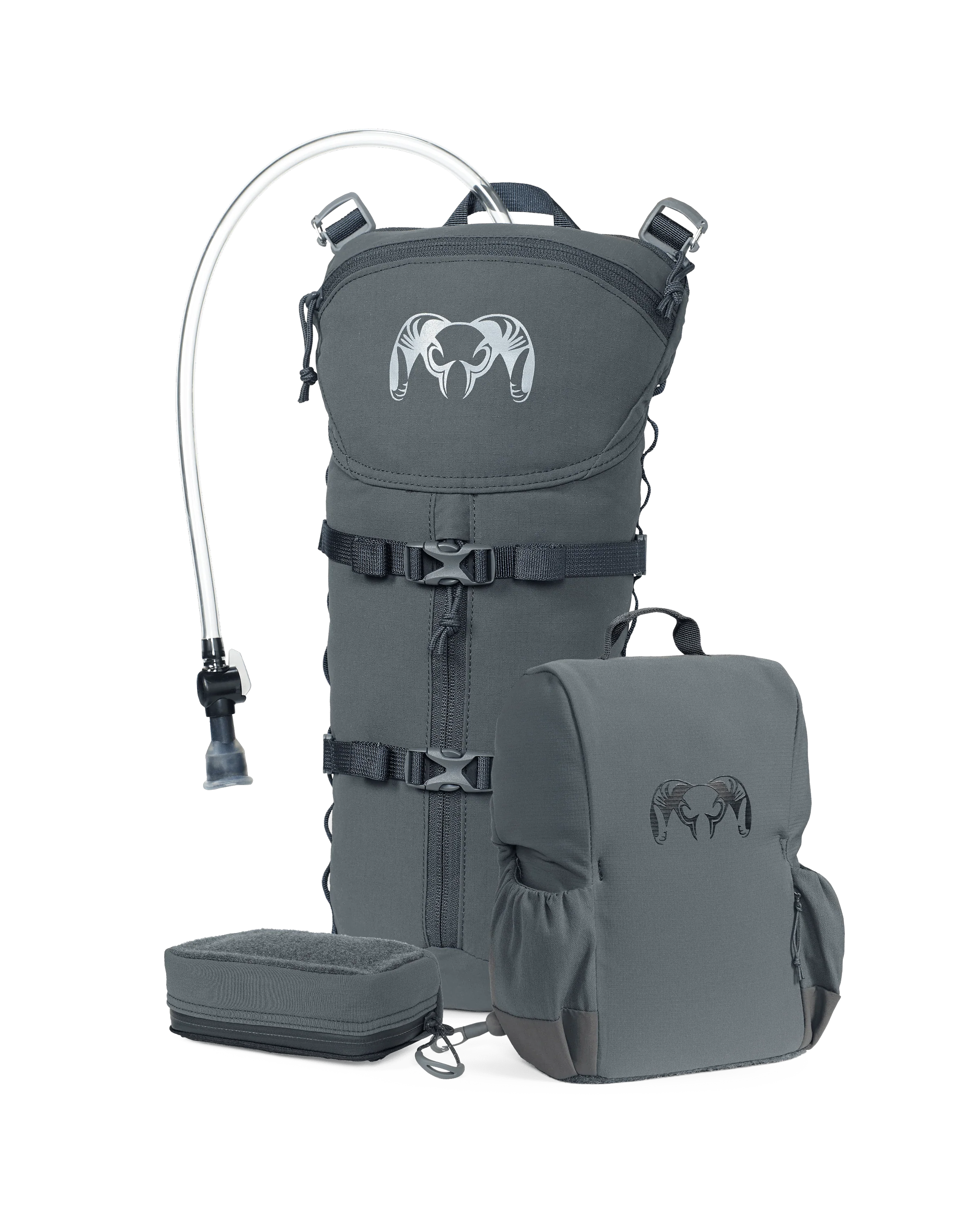 PRO Bino Hydration Set | Steel Grey