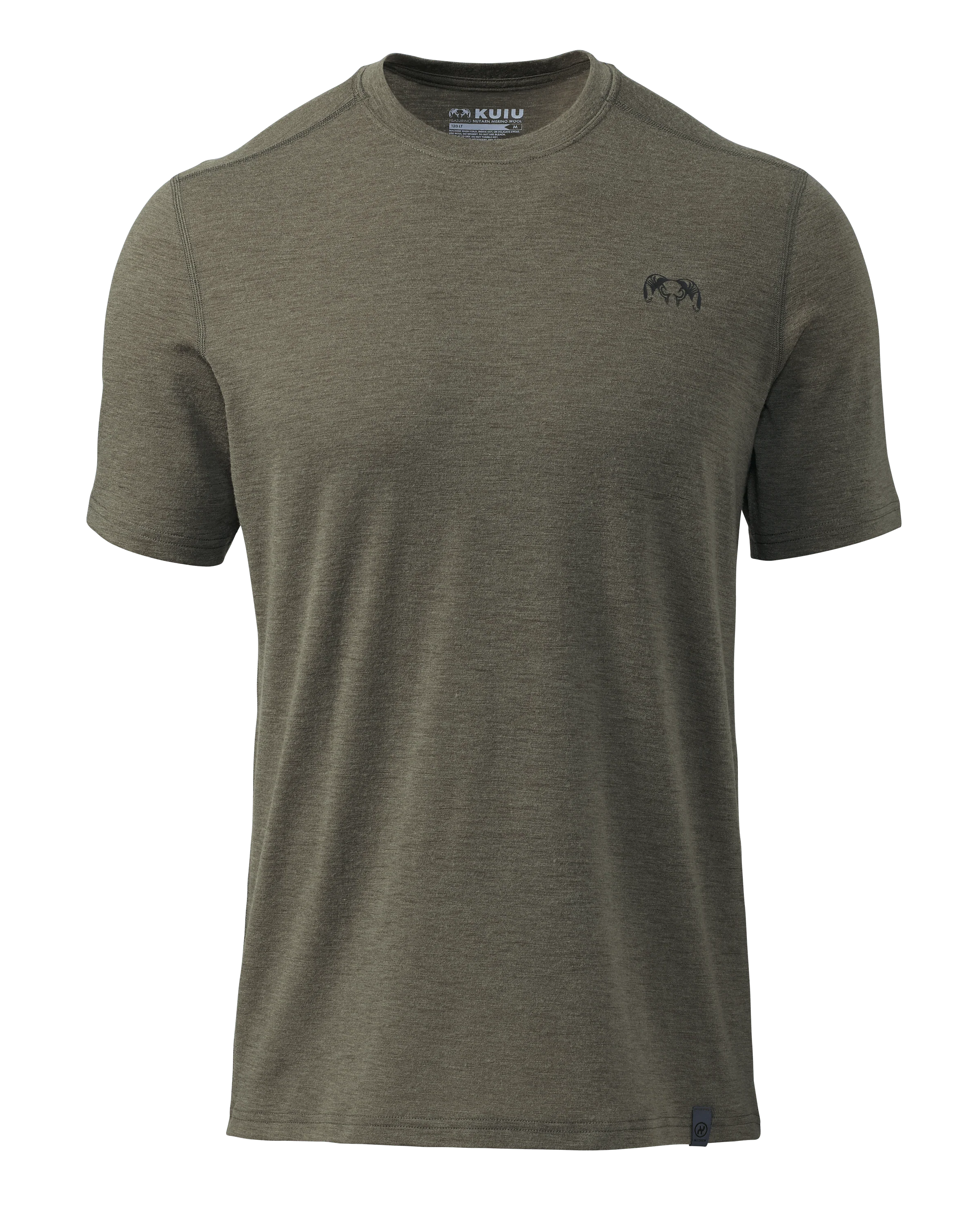 ULTRA Merino 120 LT SS Crew-T | Ash